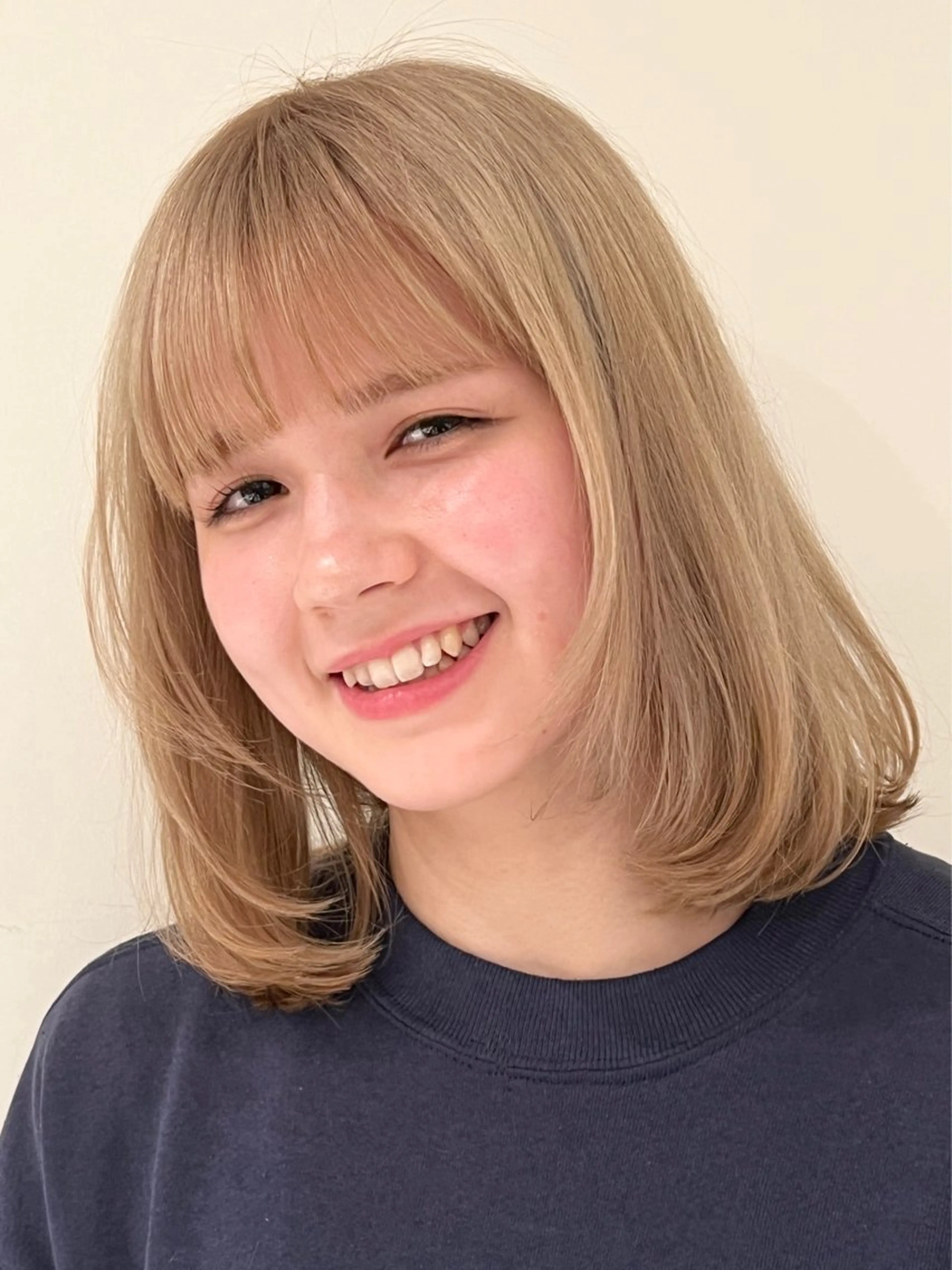 ミディアム 田邉 海斗のヘアスタイル