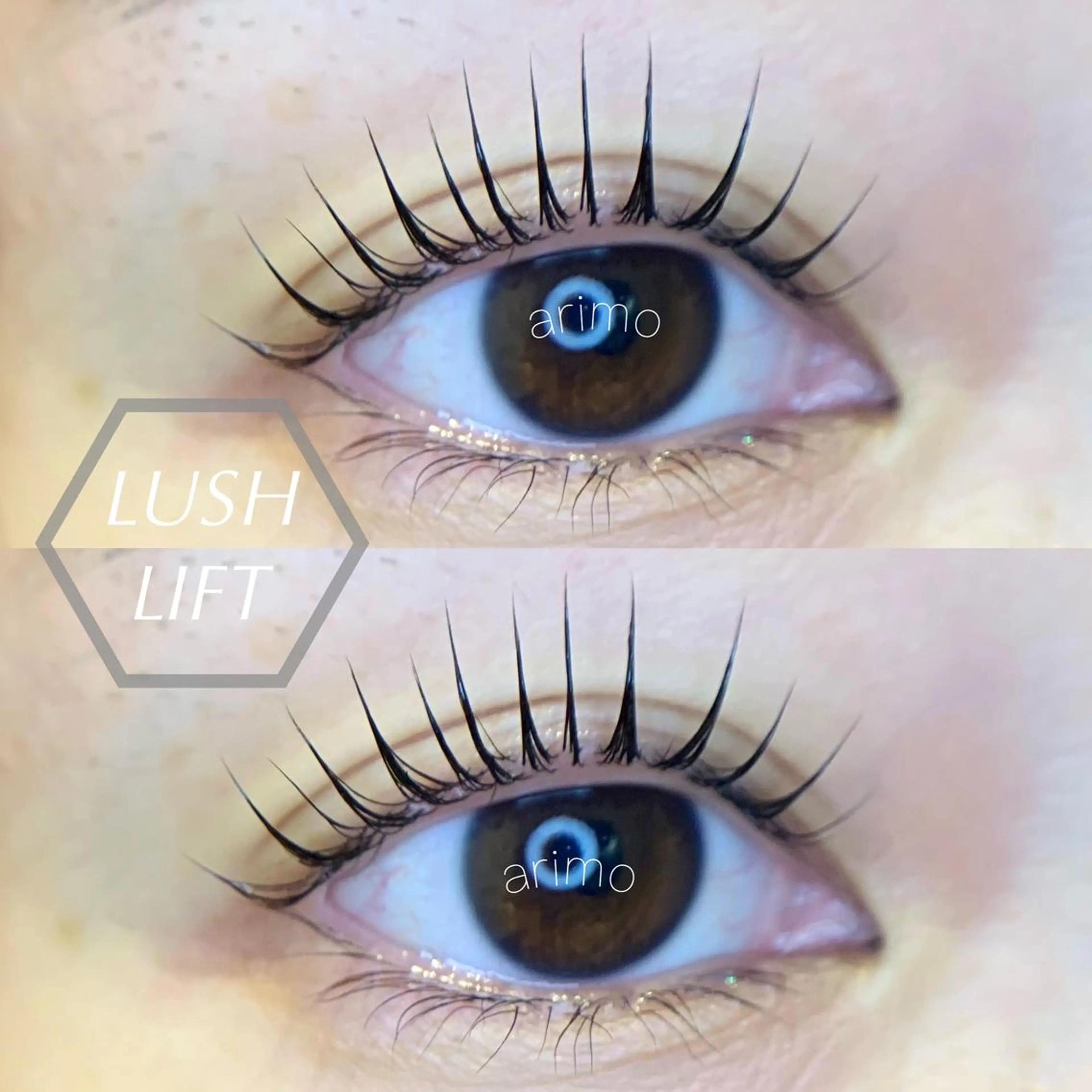 マツエク・マツパ マツパ arimo hair&eyelash所属・arimo アイリスト右原のマツエク・マツパデザイン