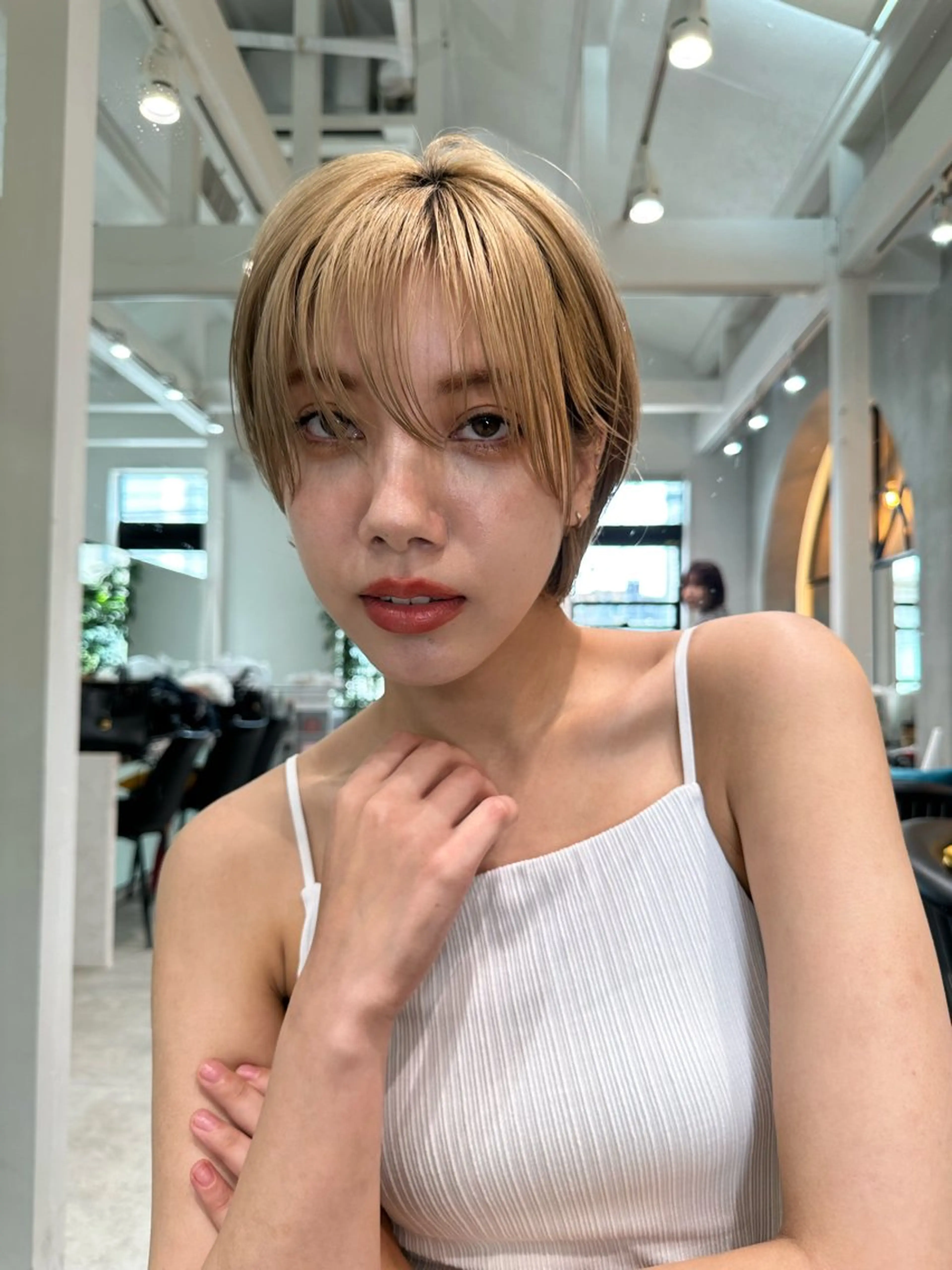 ショート ショートヘア カット ヘアカラー トリートメント ヘッドスパ taiga ショート /レイヤー/矯正🌈のヘアスタイル