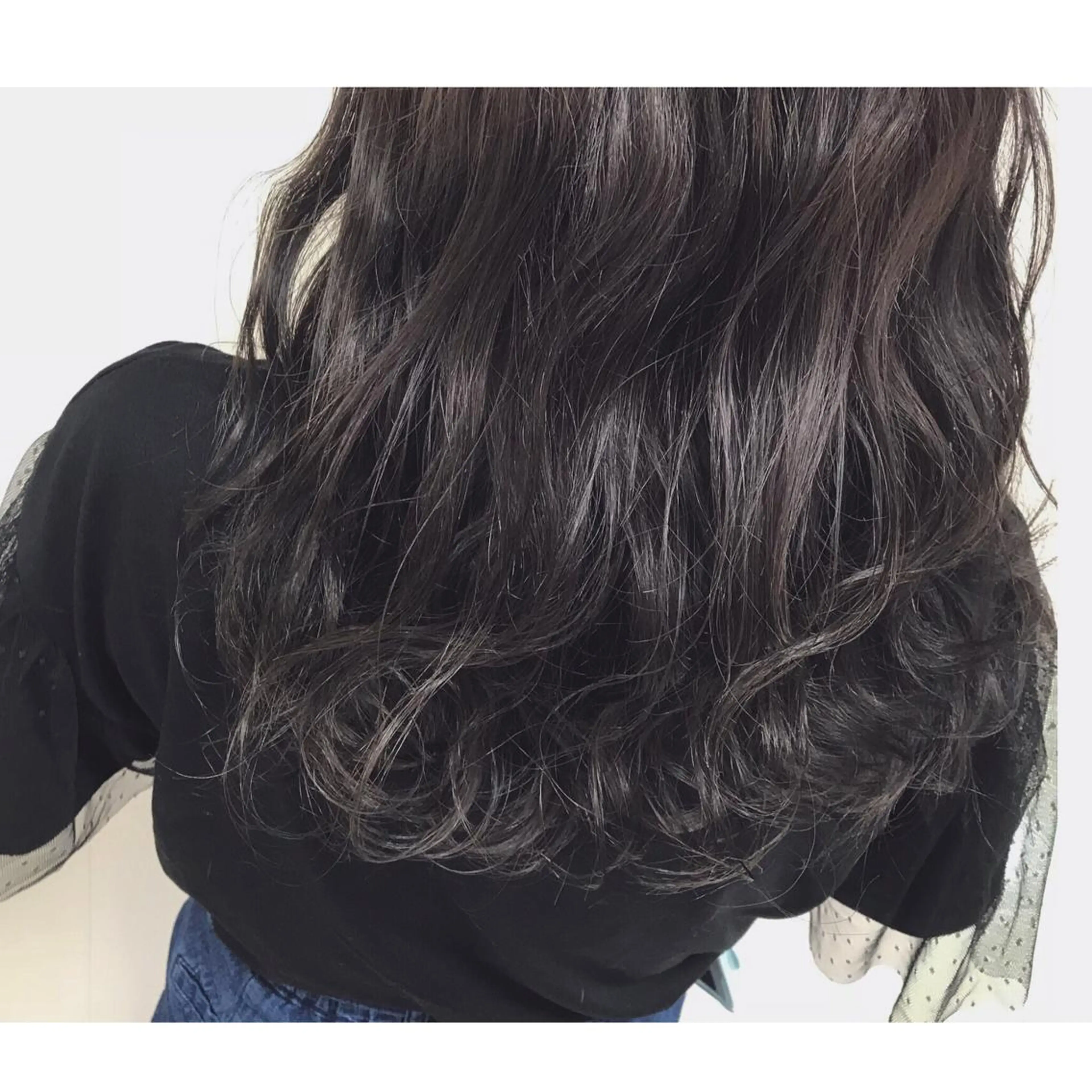 セミロング カラー ブリーチ ケアブリーチ グレージュ トリートメント 丸谷 みくのその他イメージ