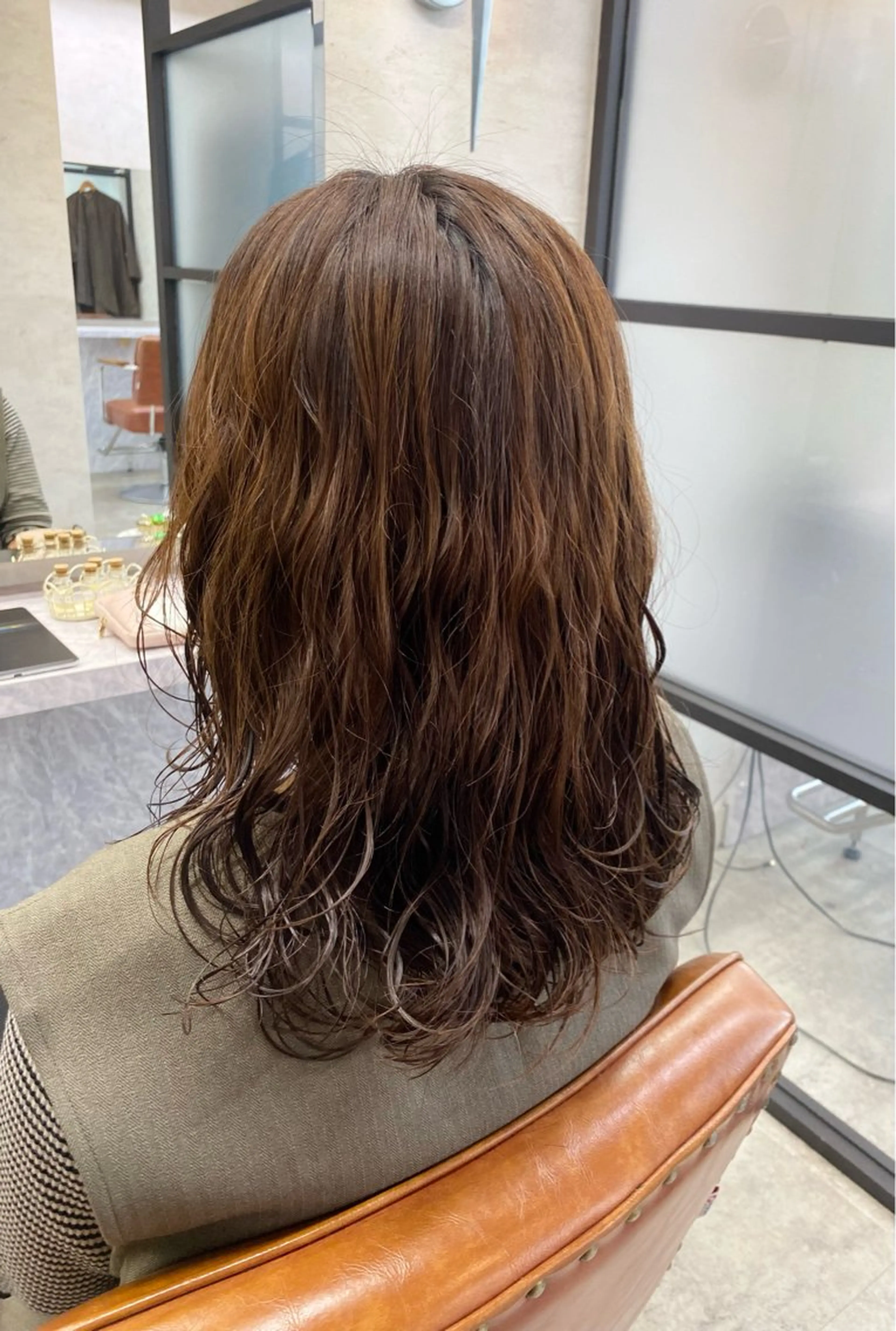 セミロング パーマ カット パーマ トリートメント 🍓小野 紗由美🍓のヘアスタイル