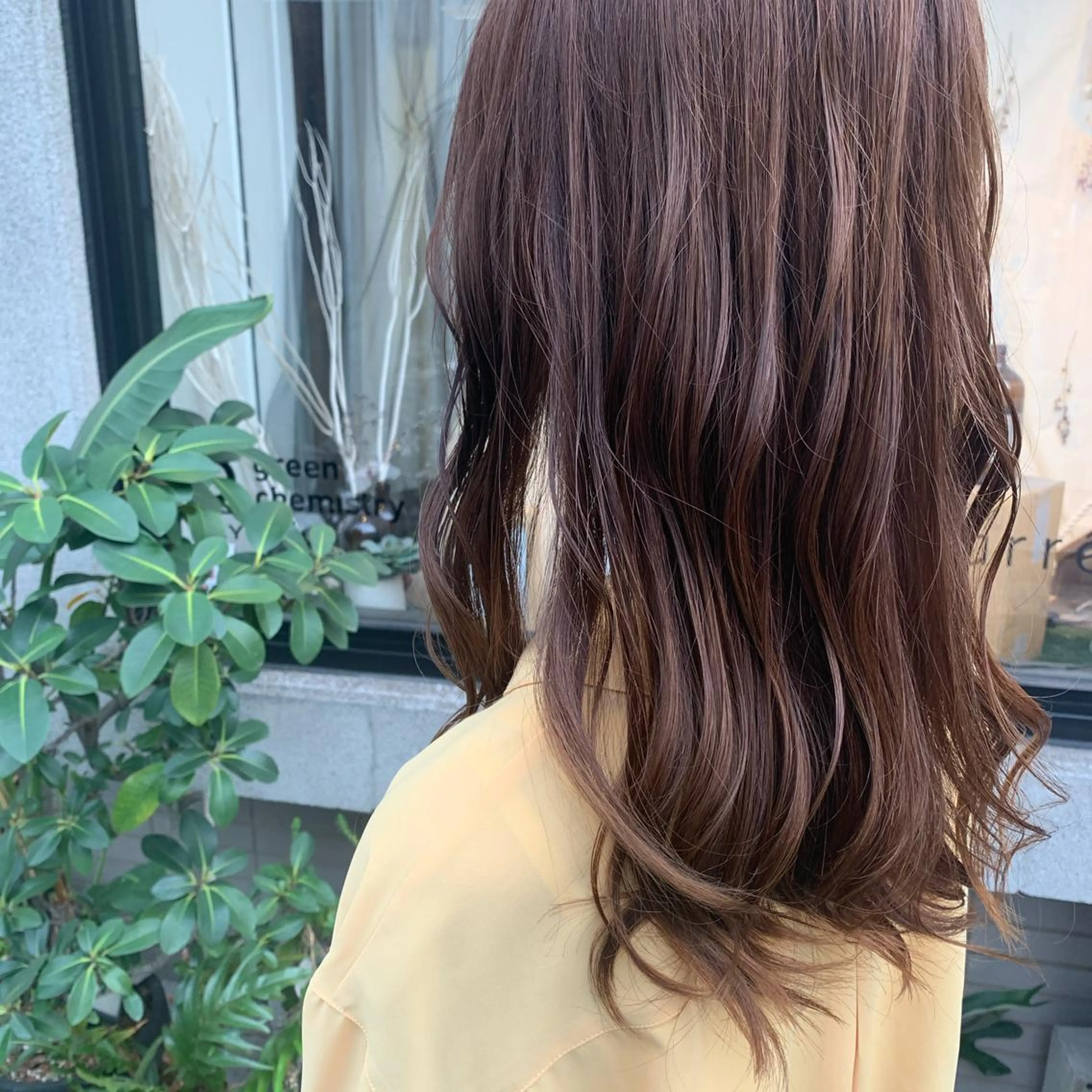 ロング 艶髪color💎髪 質改善ストレート大吉のヘアスタイル