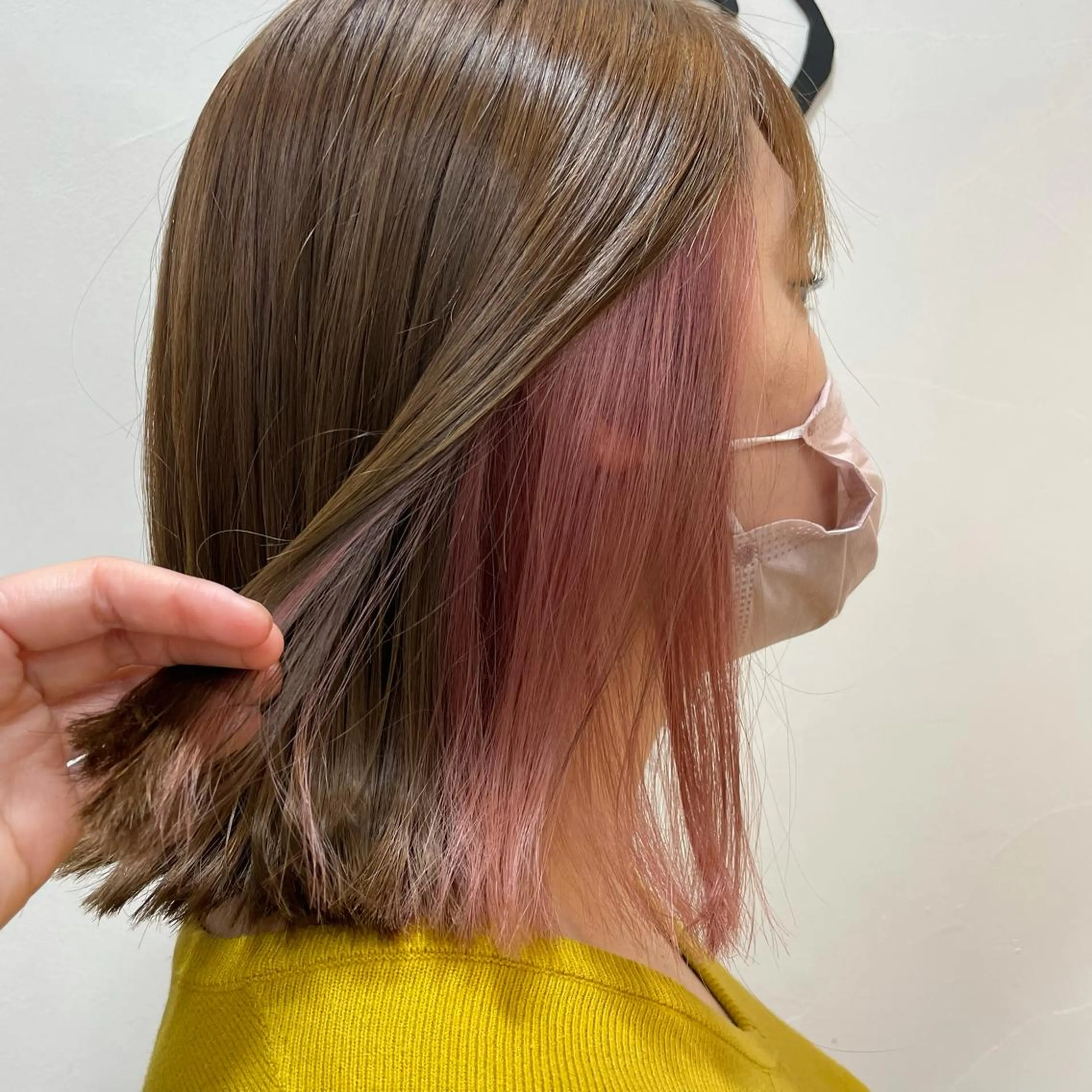 ミディアム カラー カット ヘアカラー ヘアセット 🌼杉田 胡桃🌼のヘアスタイル