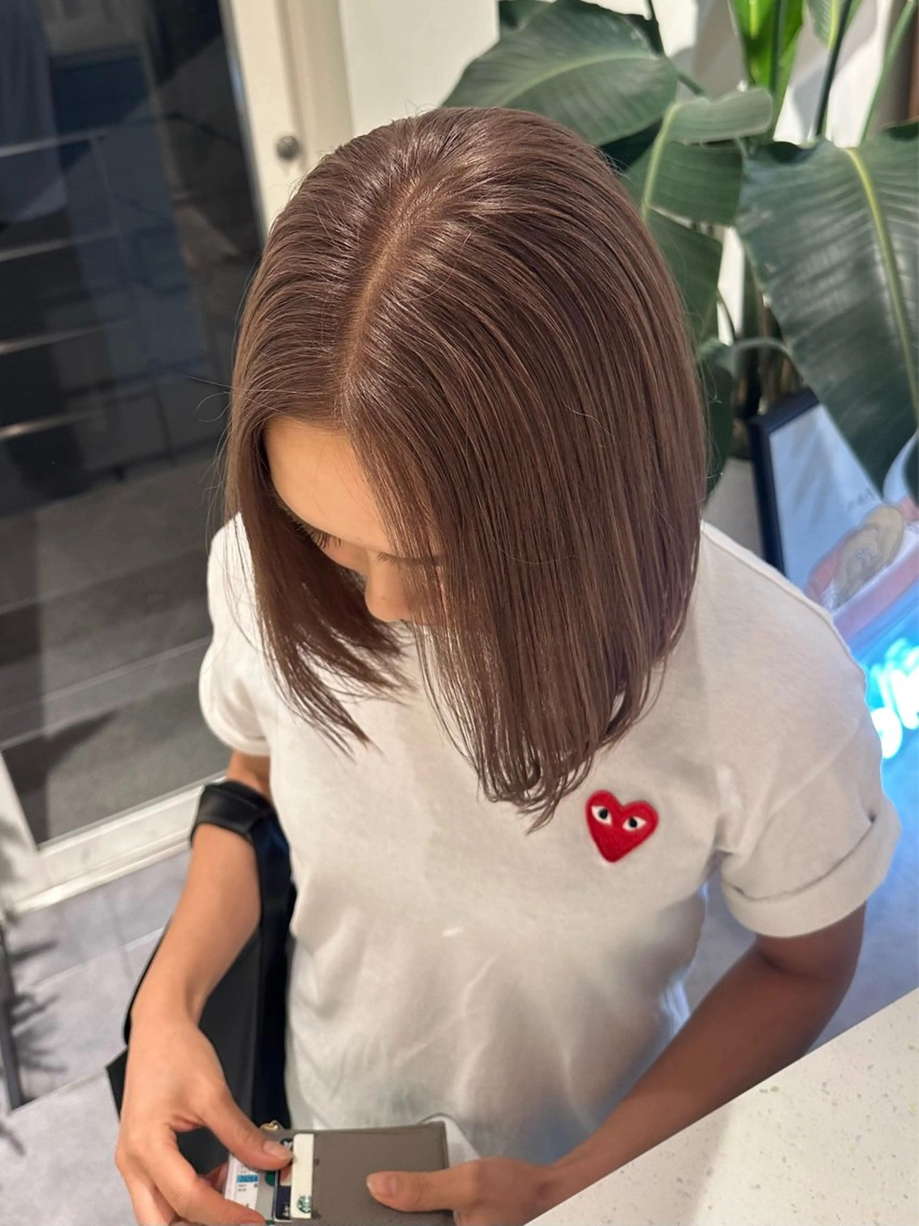 ミディアム カラー ヘアカラー roka  harajuku所属・HANAME ボブカット募集のヘアスタイル