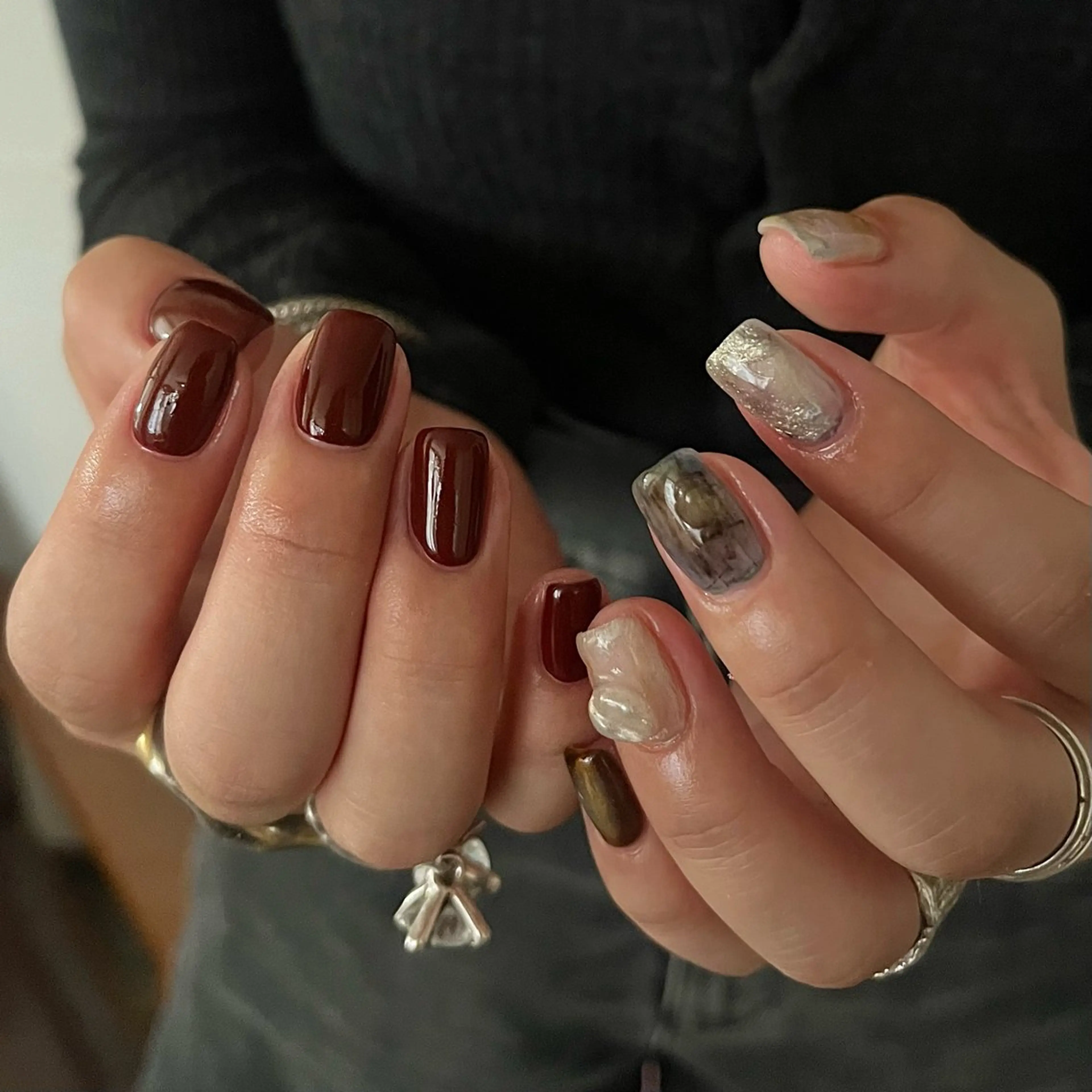 ネイル ハンドネイル nail salon O (en)所属・vegh. nail／阿波座のネイルデザイン