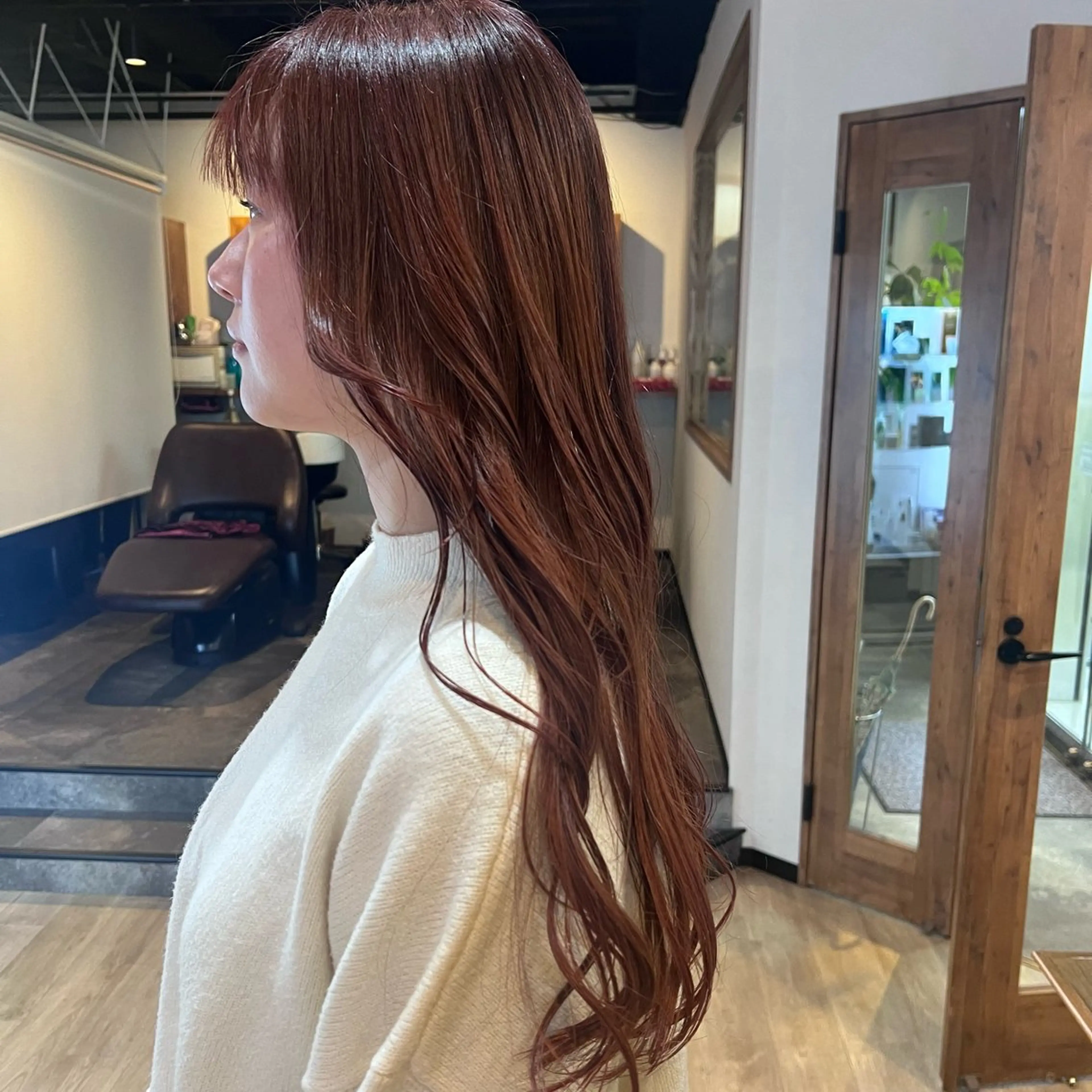 ロング カラー カットモデル 募集中💞栗林 悠のヘアスタイル