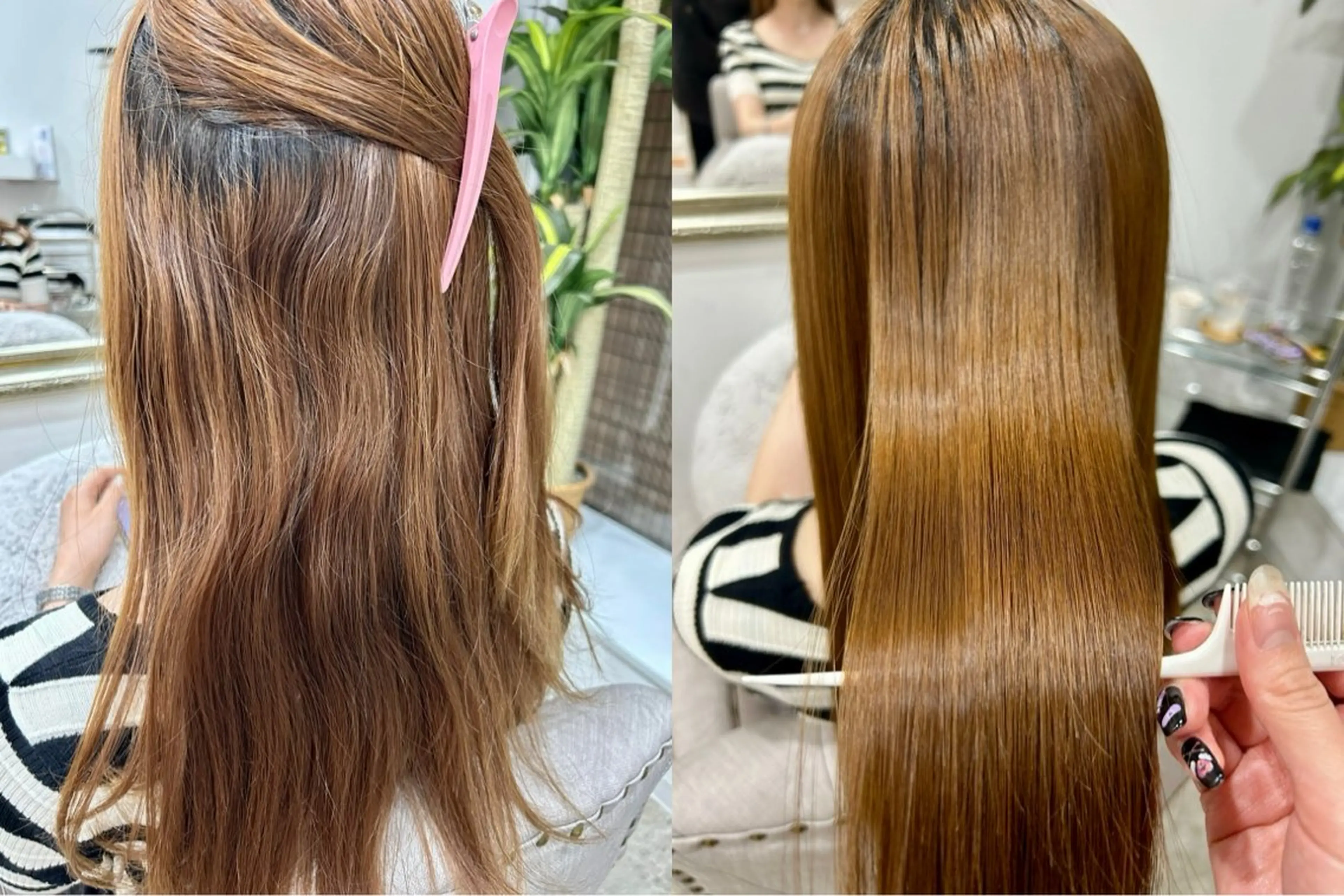 縮毛矯正 hair salon　PAcuTA.所属・透明感カラー🫧/ 縮毛矯正✨/RENAのヘアスタイル