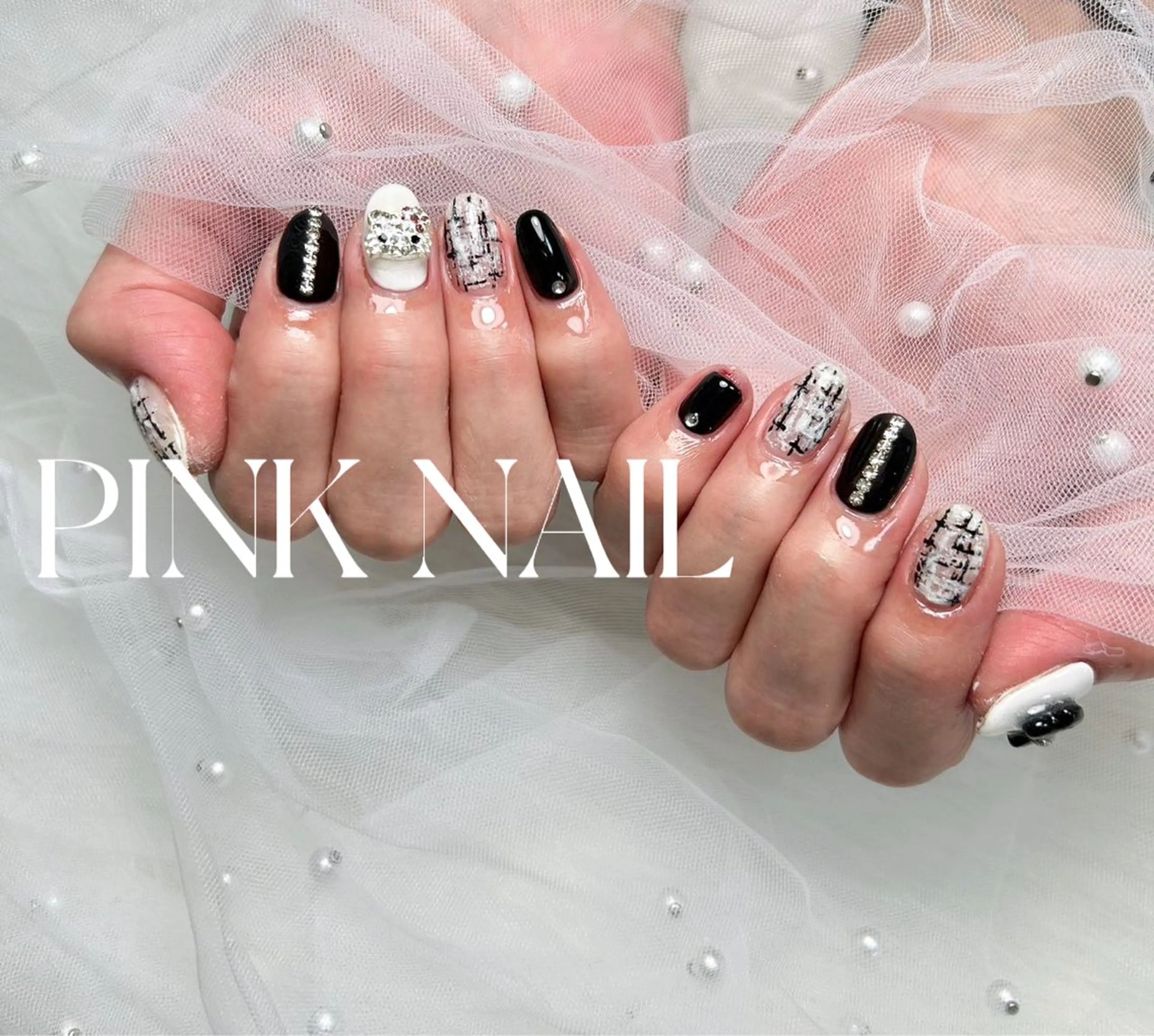 ネイル ハンドネイル pink nailのネイルデザイン