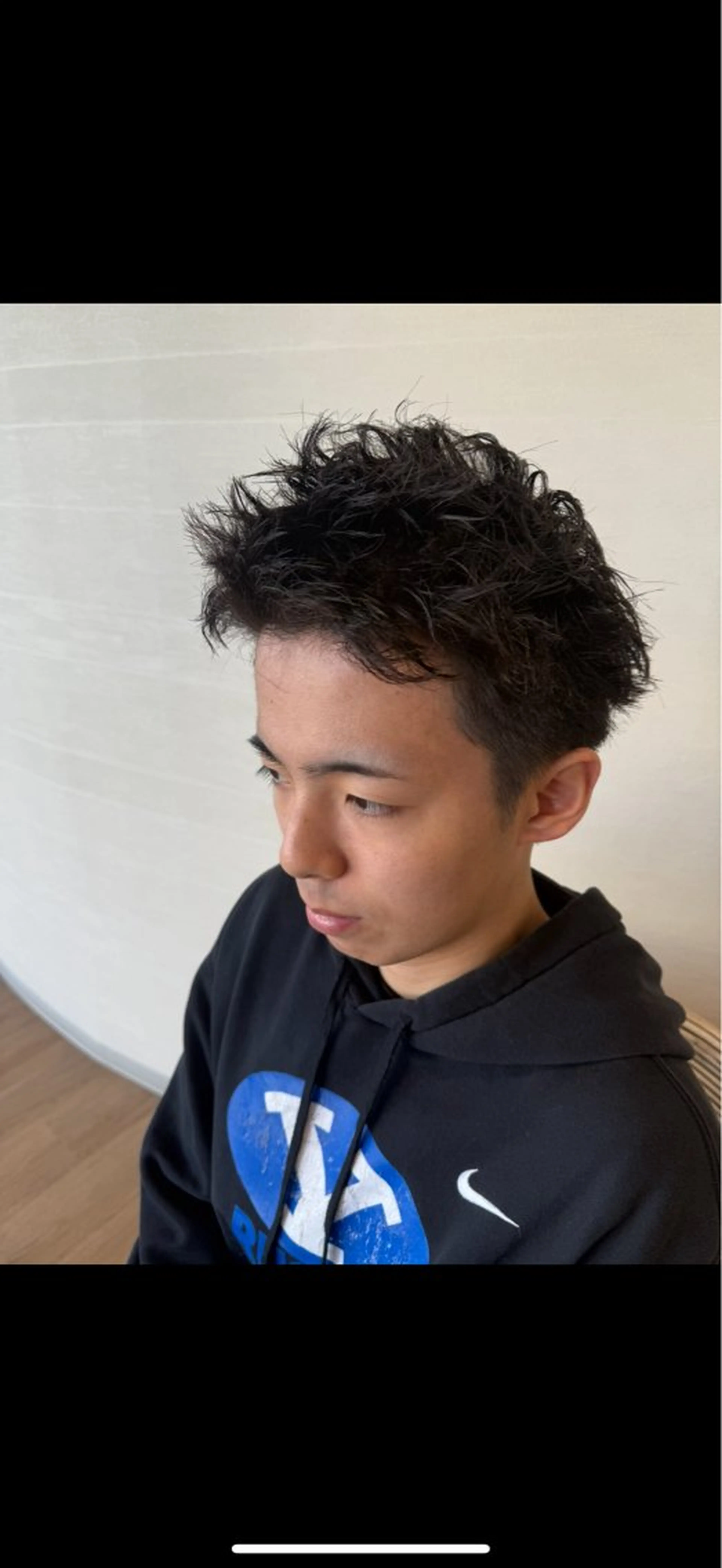 メンズ メンズパーマ パーマ エイト半田所属・大松 菜々実のヘアスタイル