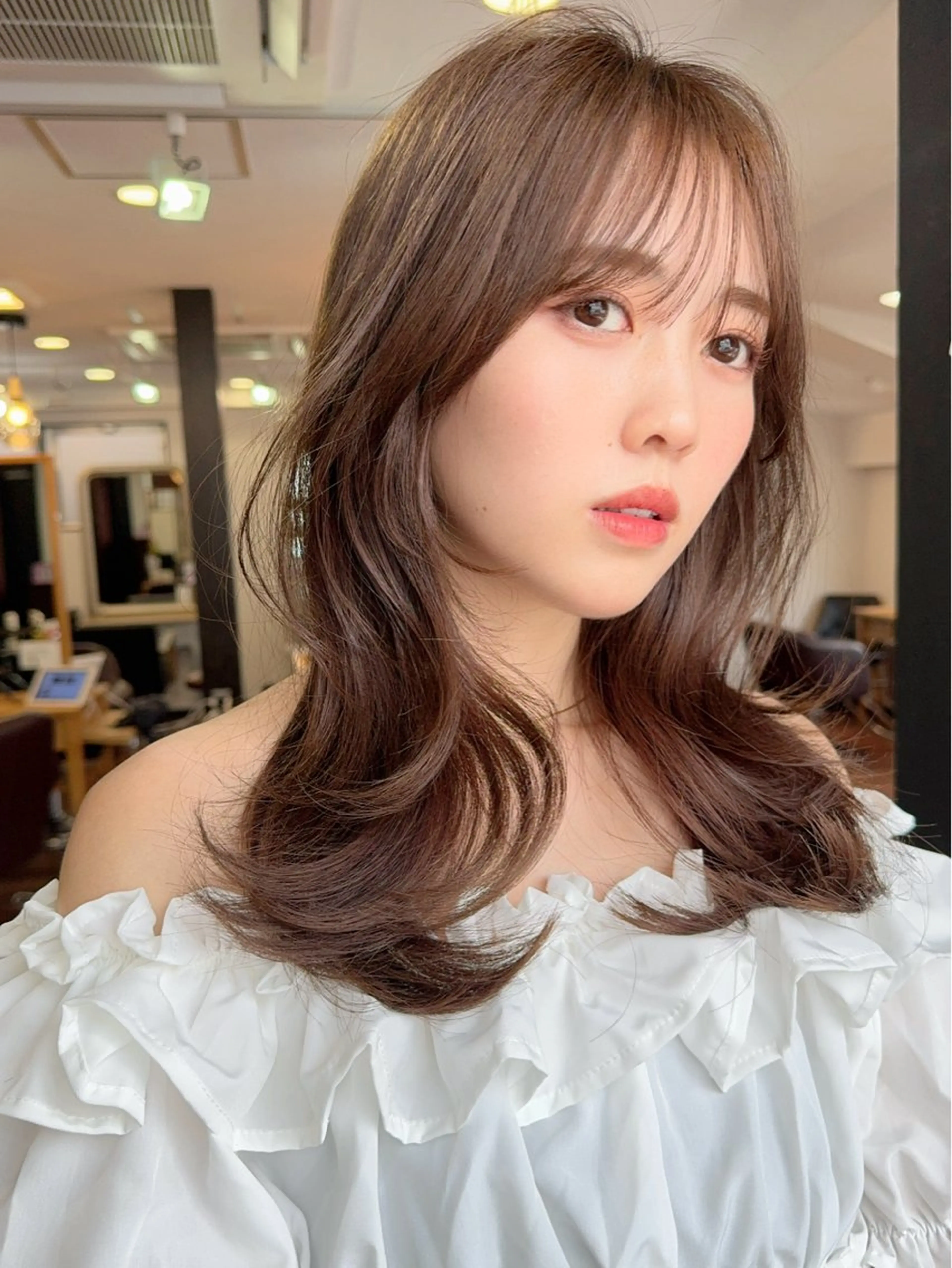 ロング カラー 似合わせレイヤー 🇰🇷荒木洋文のヘアスタイル