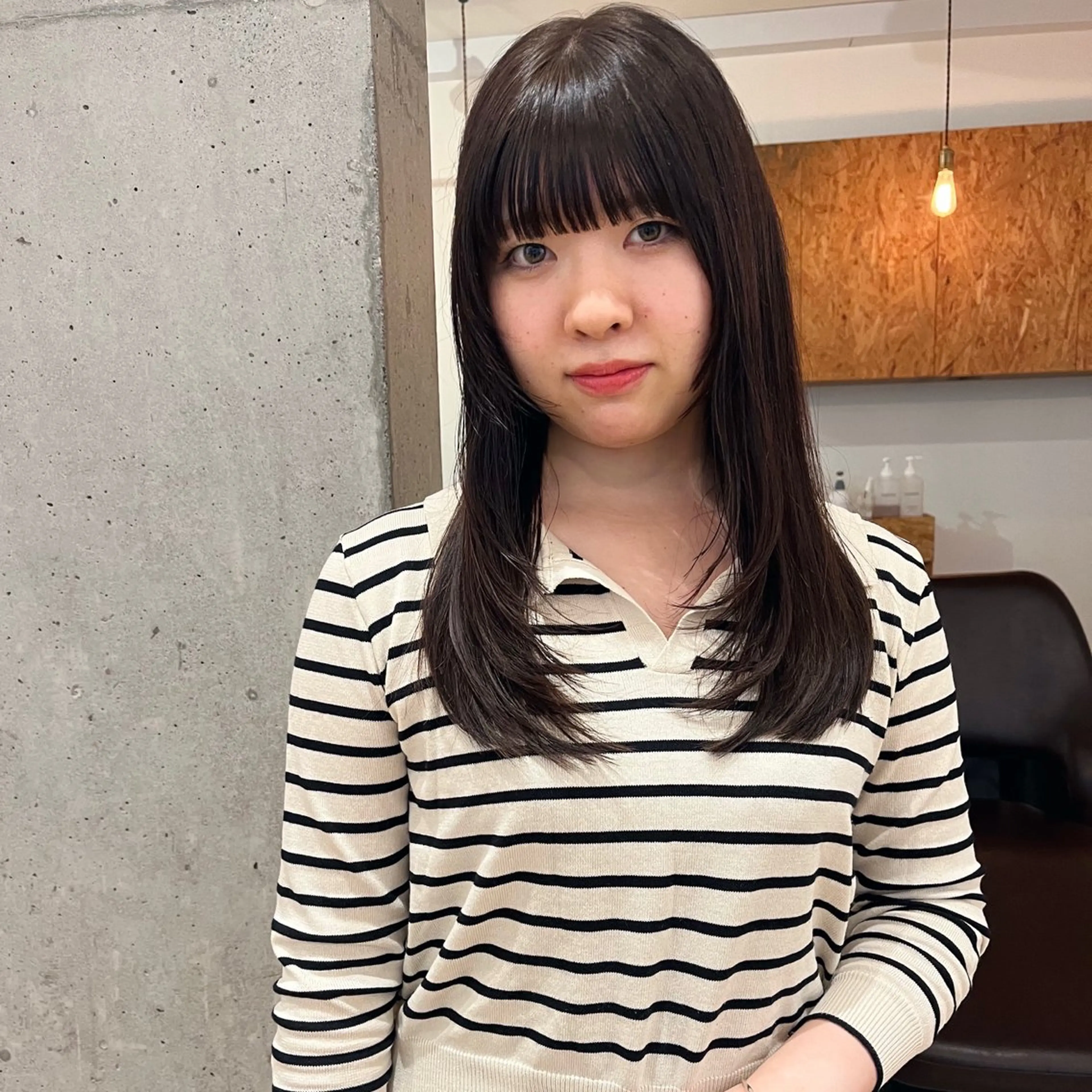 セミロング レイヤーカット 暖色/パーマ 🌼クニトウメイのヘアスタイル