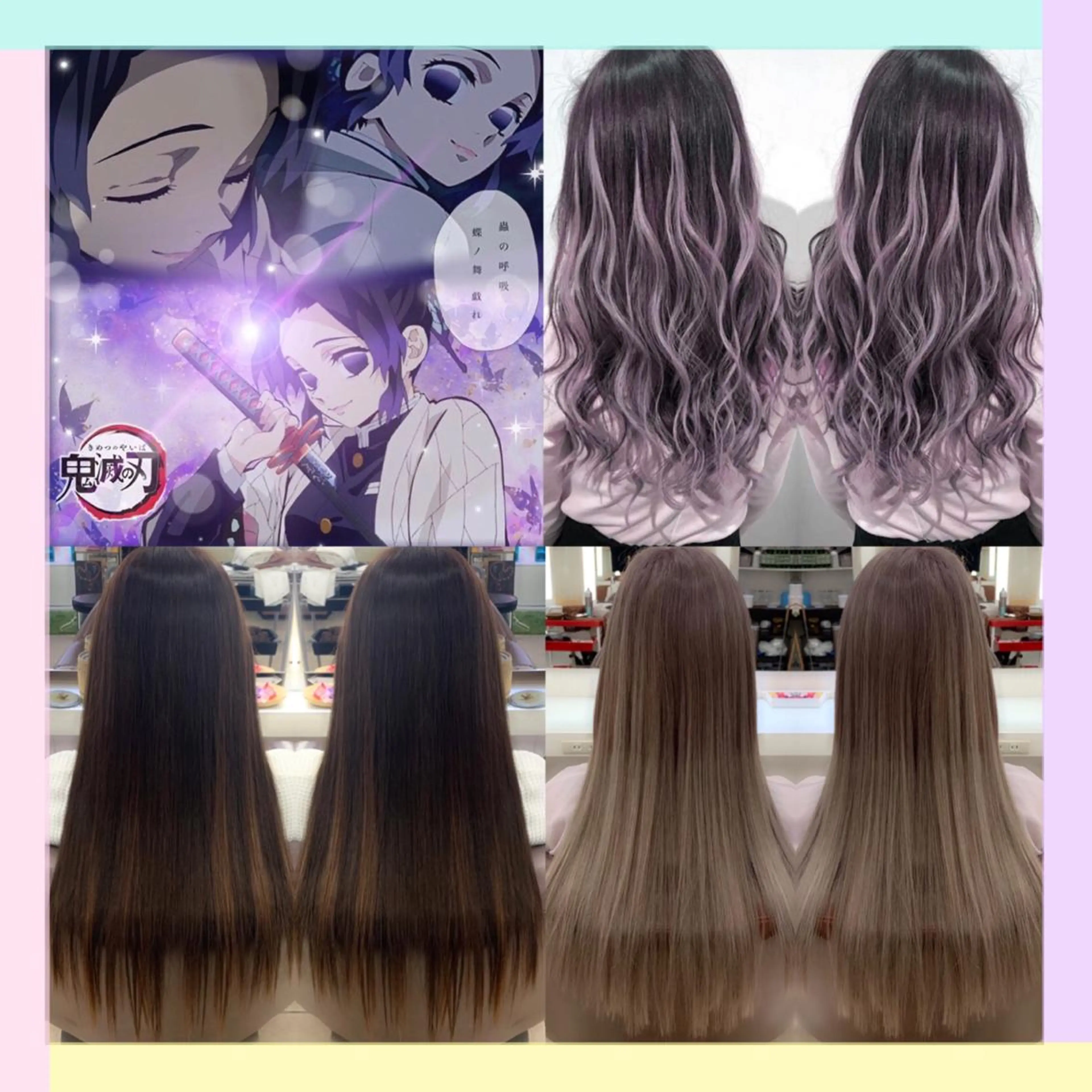 ロング カラー カット エクステ れん/ハイトーン /エクステ/韓国風のヘアスタイル