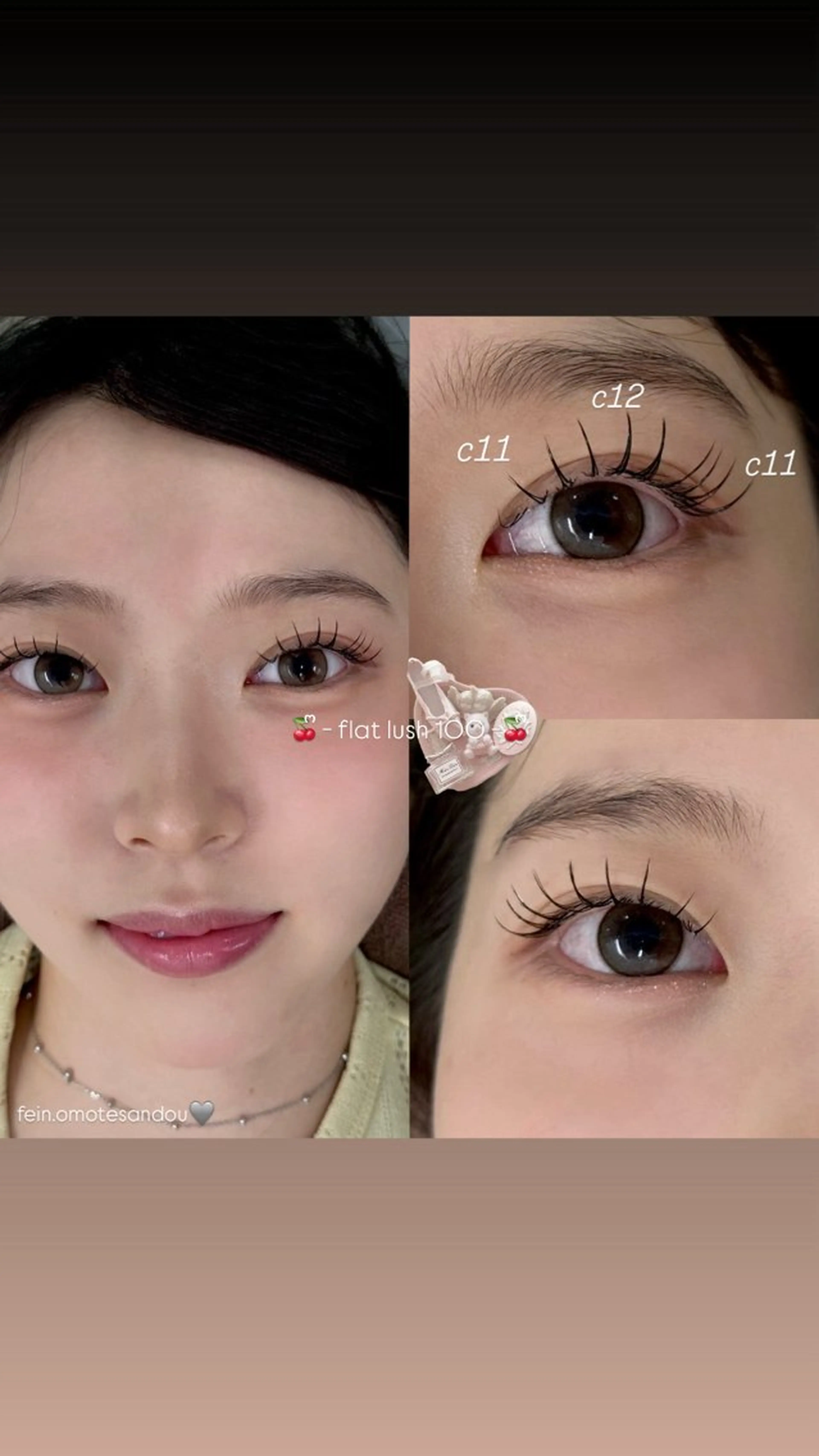 【​〜​7/31まで❣️】✨🍓マツエク付け放題🍓✨束感マツエク80-100ポンᴗ ᴗ͈仕上げのコーティング付き🪄︎︎✨の写真
