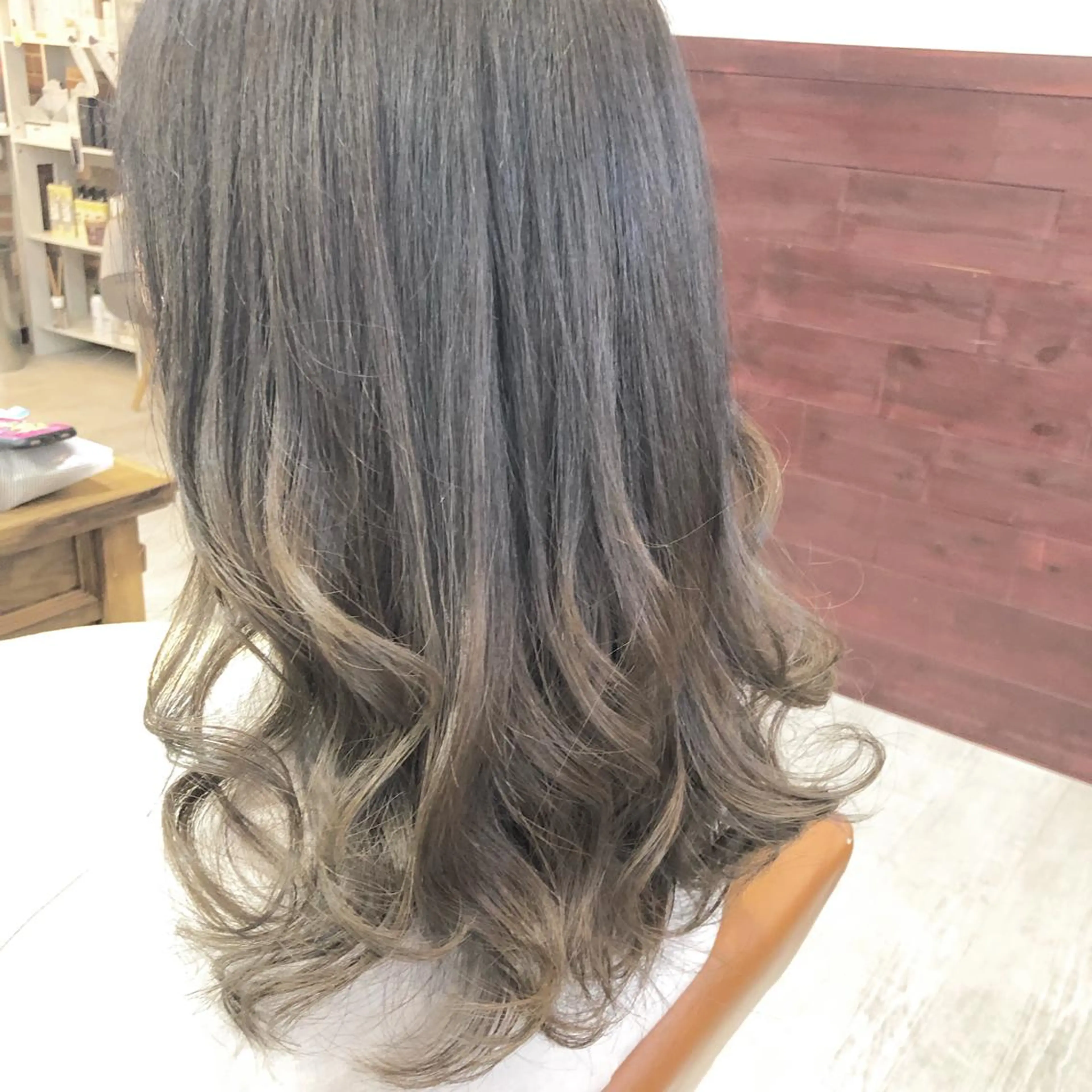 セミロング カット ヘアカラー トリートメント MignonS 仙幸 大輔のヘアスタイル