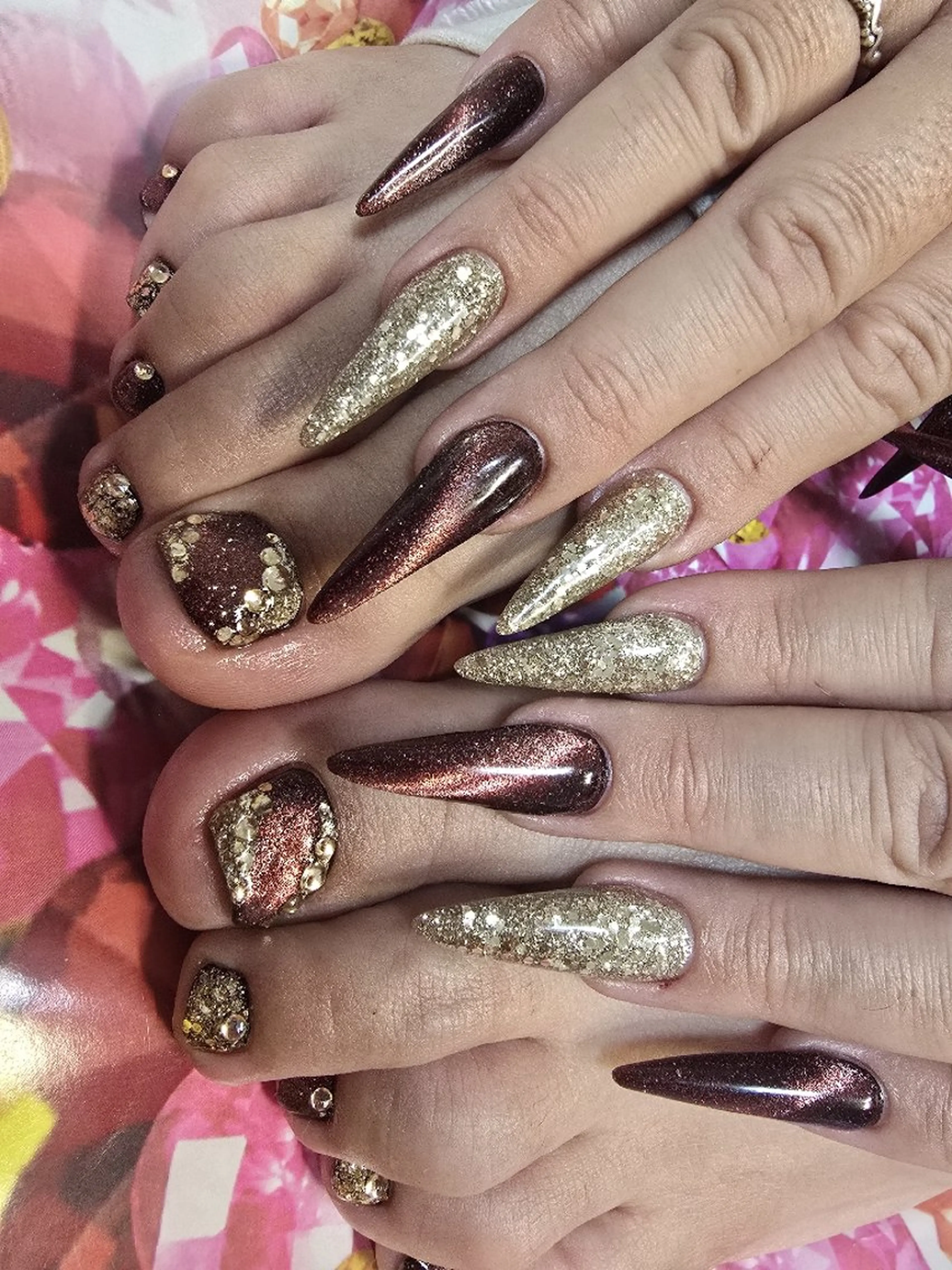 ロング chakky nailsのネイルデザイン