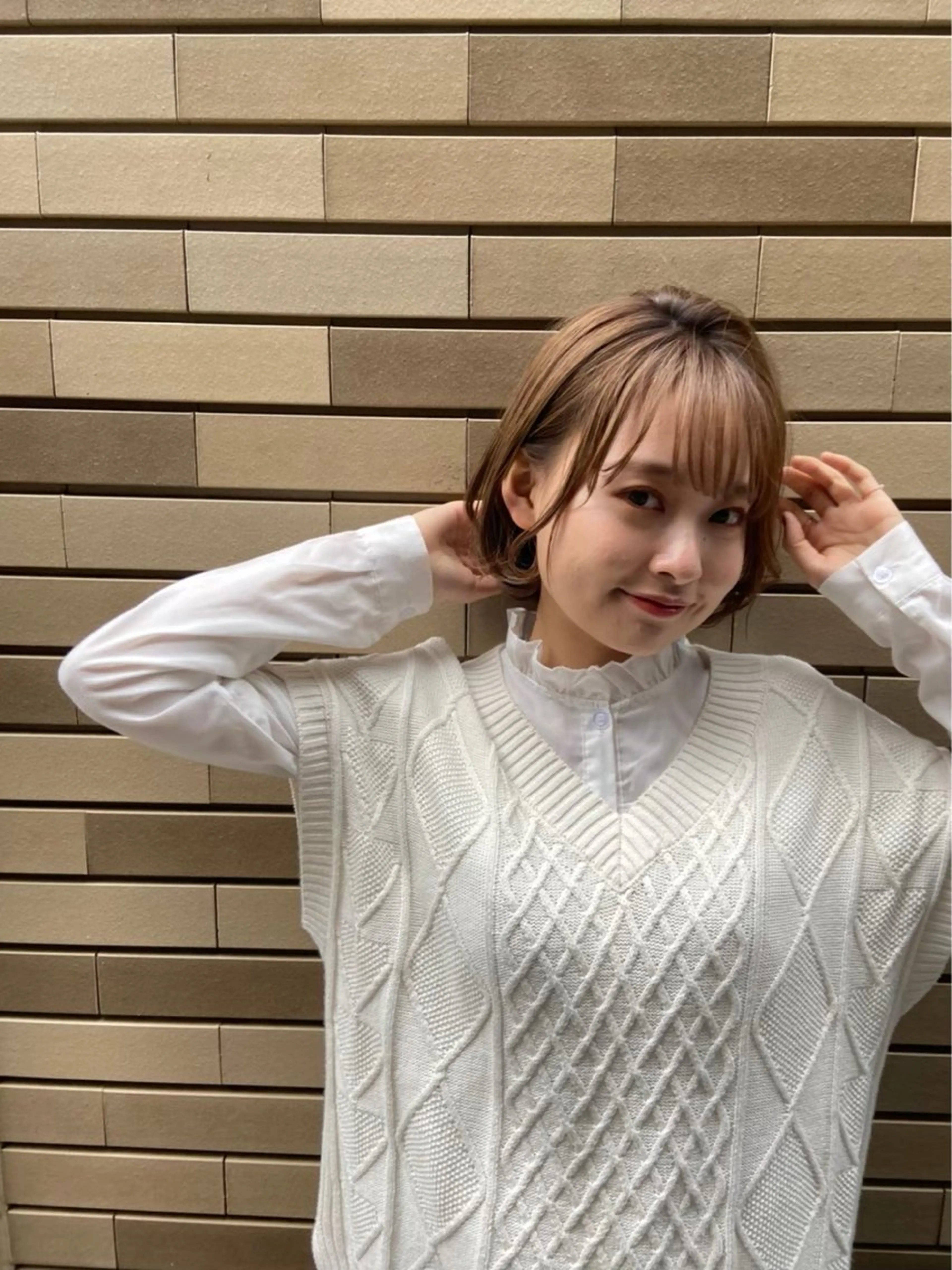 カラー 深澤 豪亮のヘアスタイル