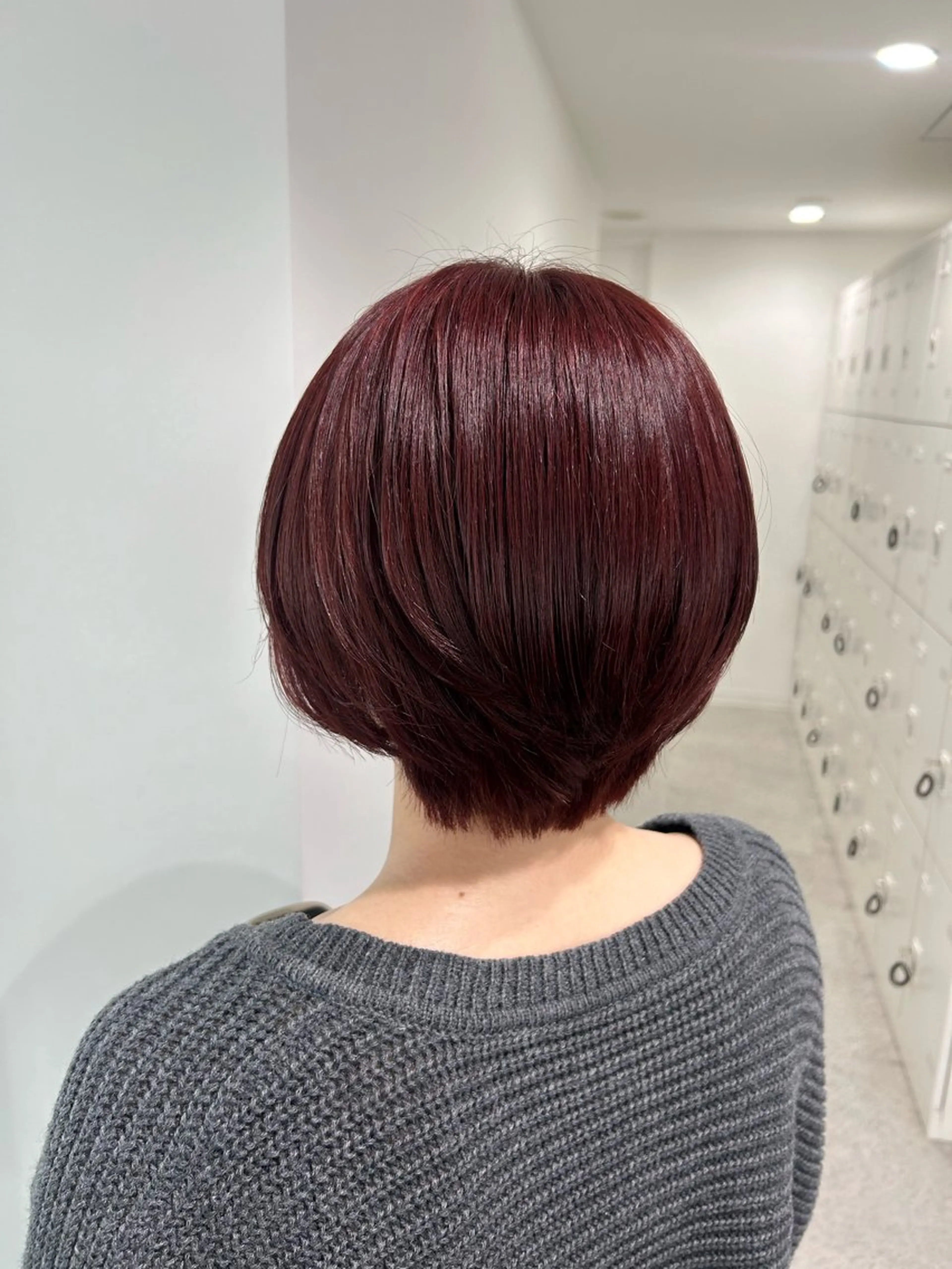 ショート カラー 愛結 暖色カラー🎀🩰のヘアスタイル