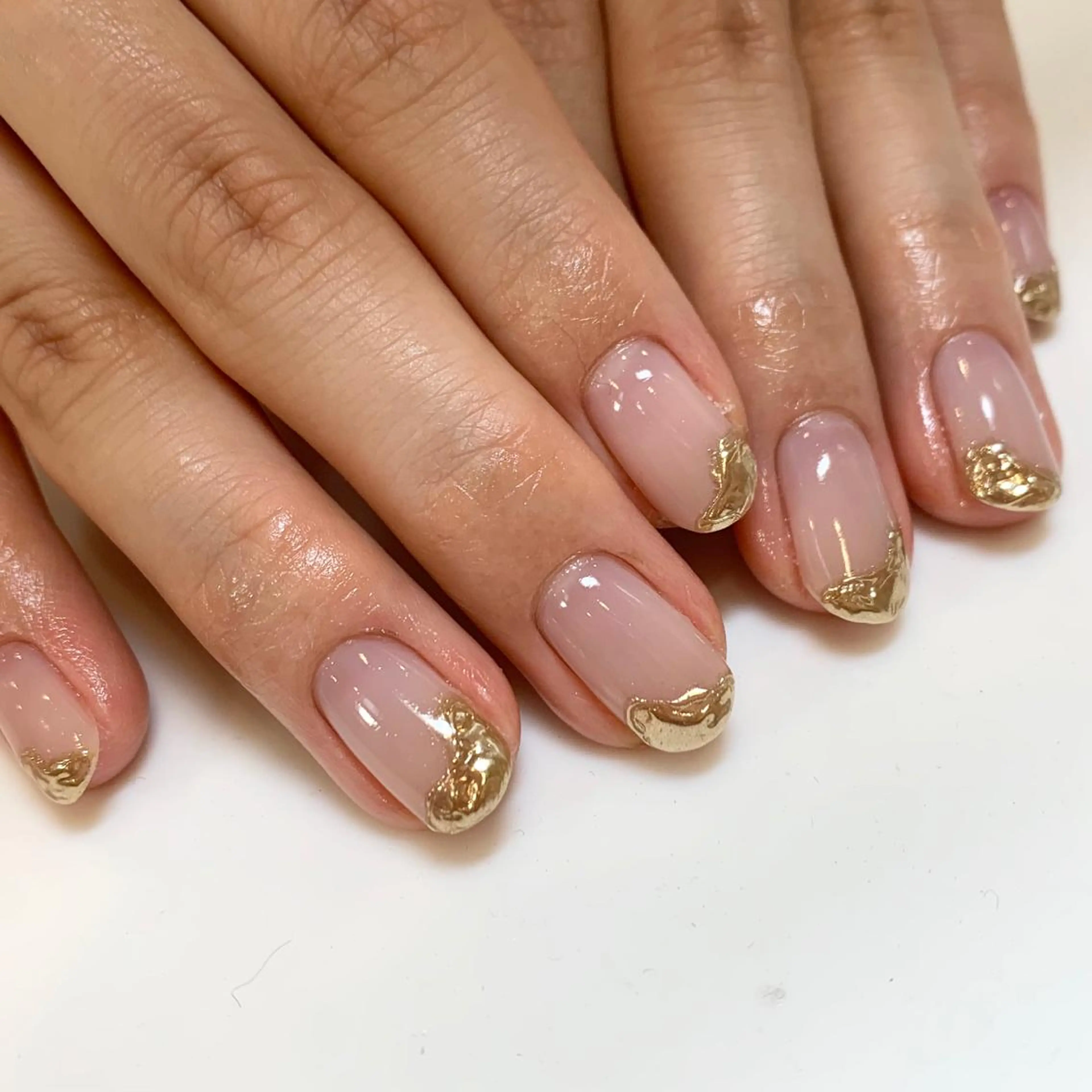 ネイル ハンドネイル ネイリストUSUI♡ パラジェルフィルインのネイルデザイン