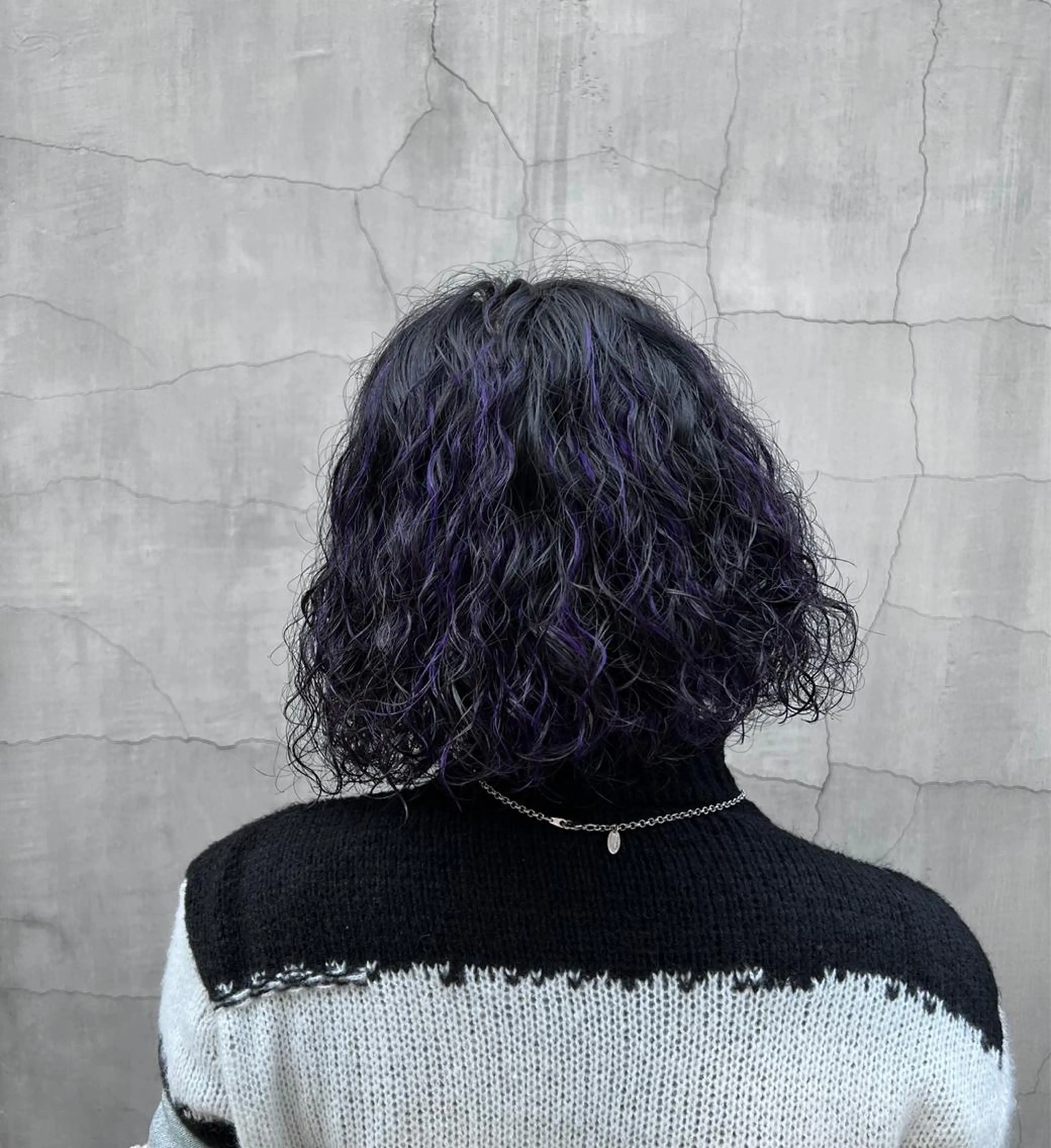 ミディアム カラー パーマ カット ヘアカラー パーマ トリートメント ally hairsalon所属・Emi .のヘアスタイル