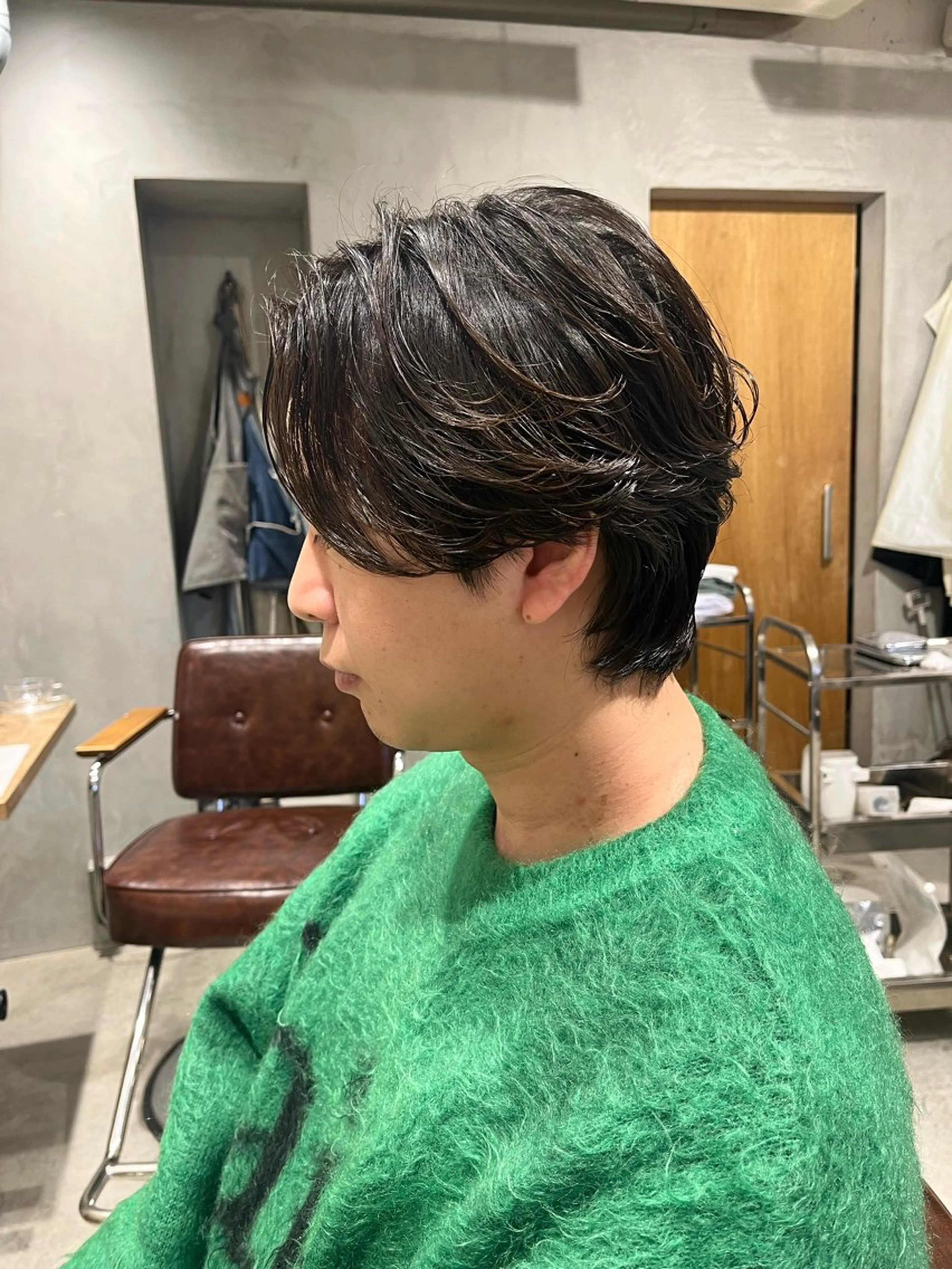 パーマ メンズ カット ヘアカラー パーマ 縮毛矯正 トリートメント エクステ ヘッドスパ ヘアセット 🦮shiori アイドルオタク🦮のヘアスタイル