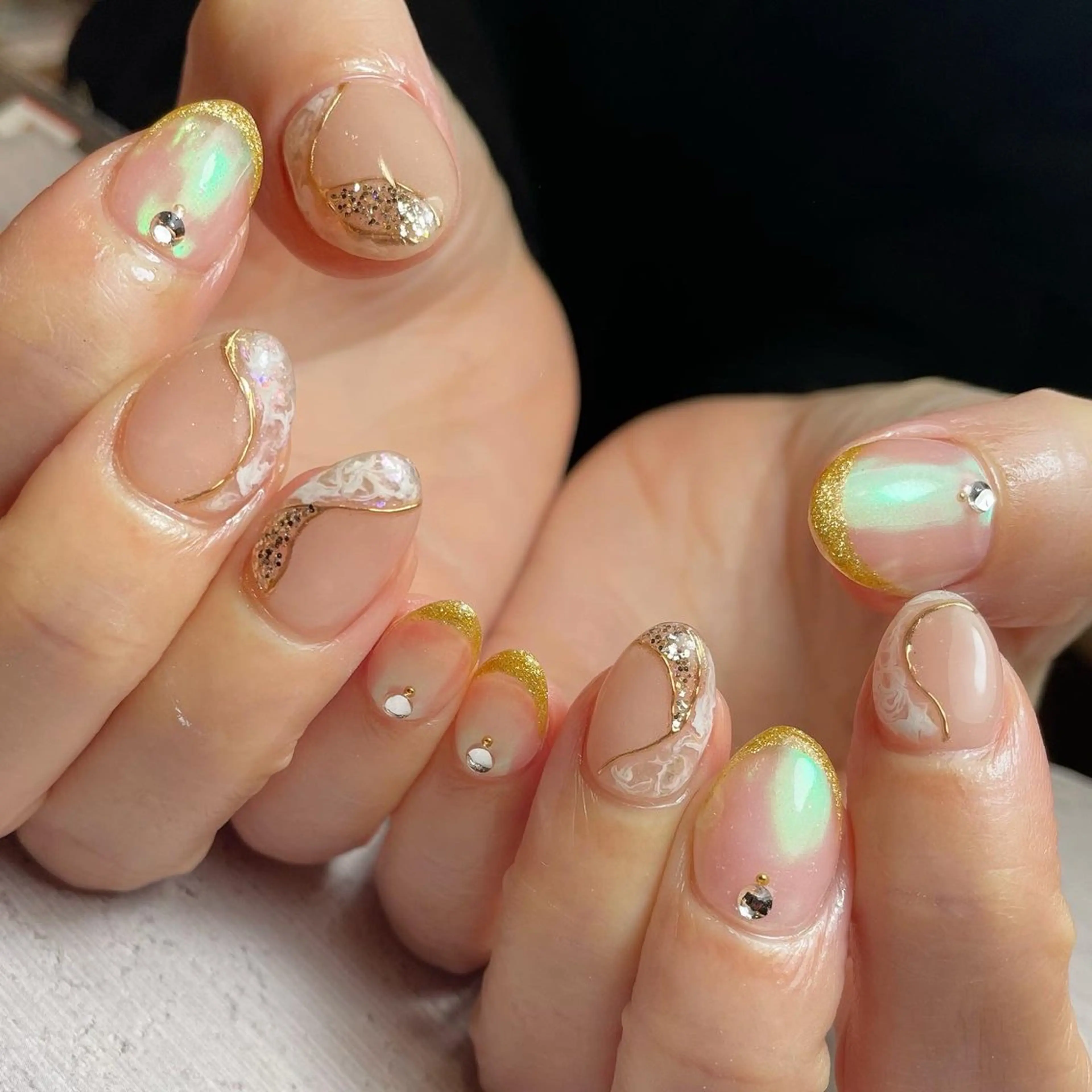 ネイル ハンドネイル nail&eyelash mate所属・京都/東向日/ ayumiのネイルデザイン