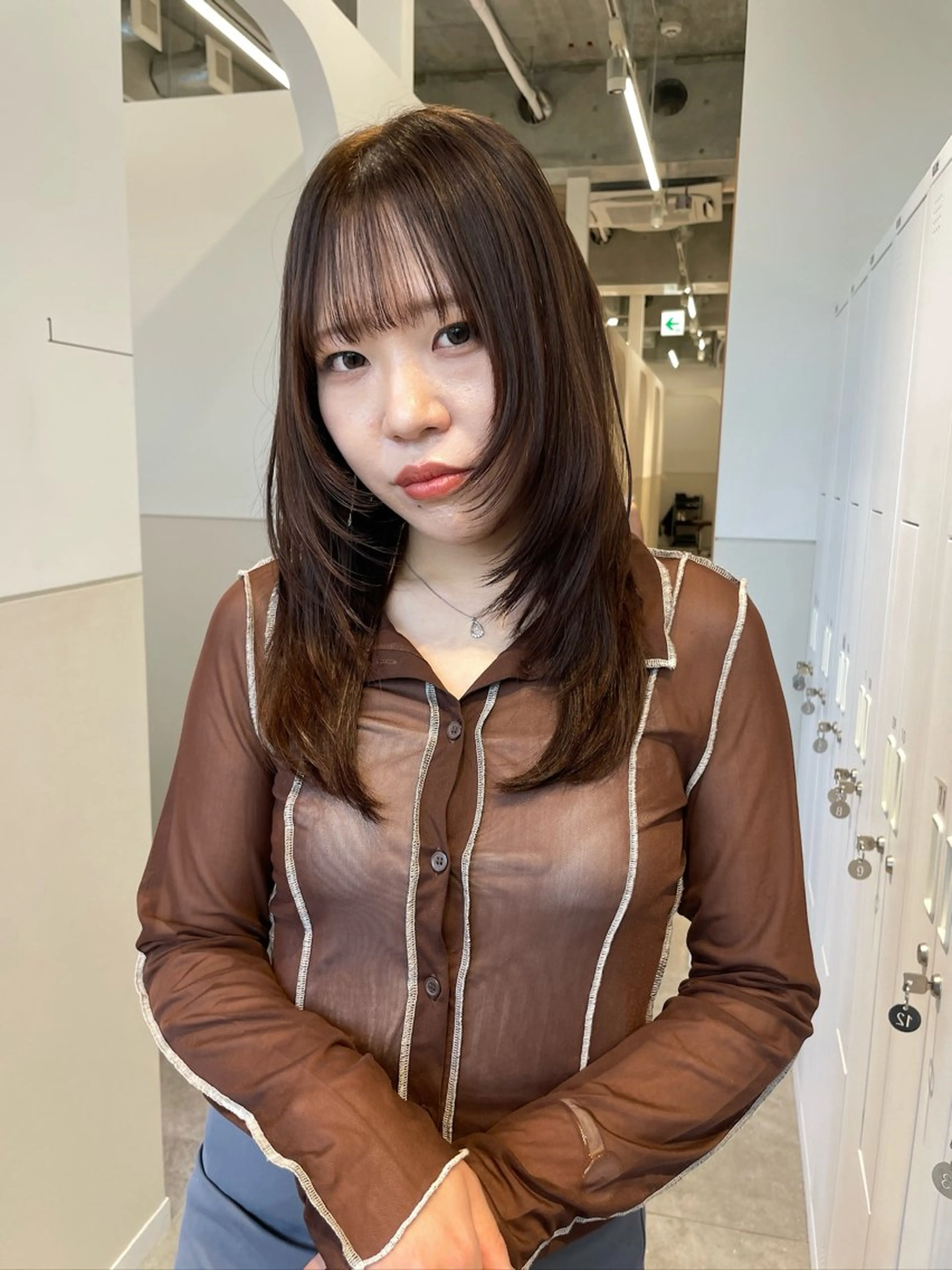 セミロング カット kazane｜ 🪽艶感× hairのヘアスタイル