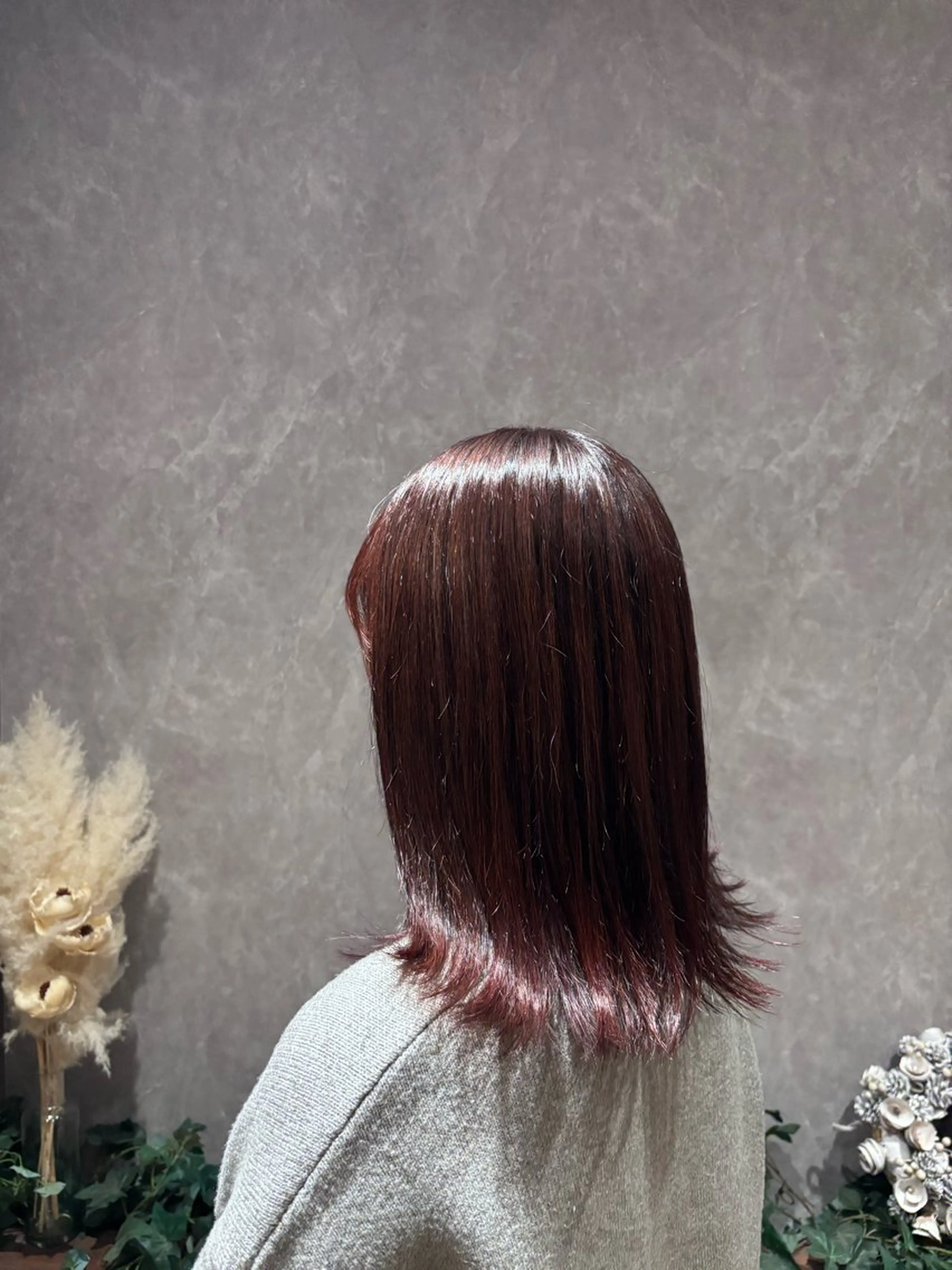 似合わせカット＋高発色カラーの写真