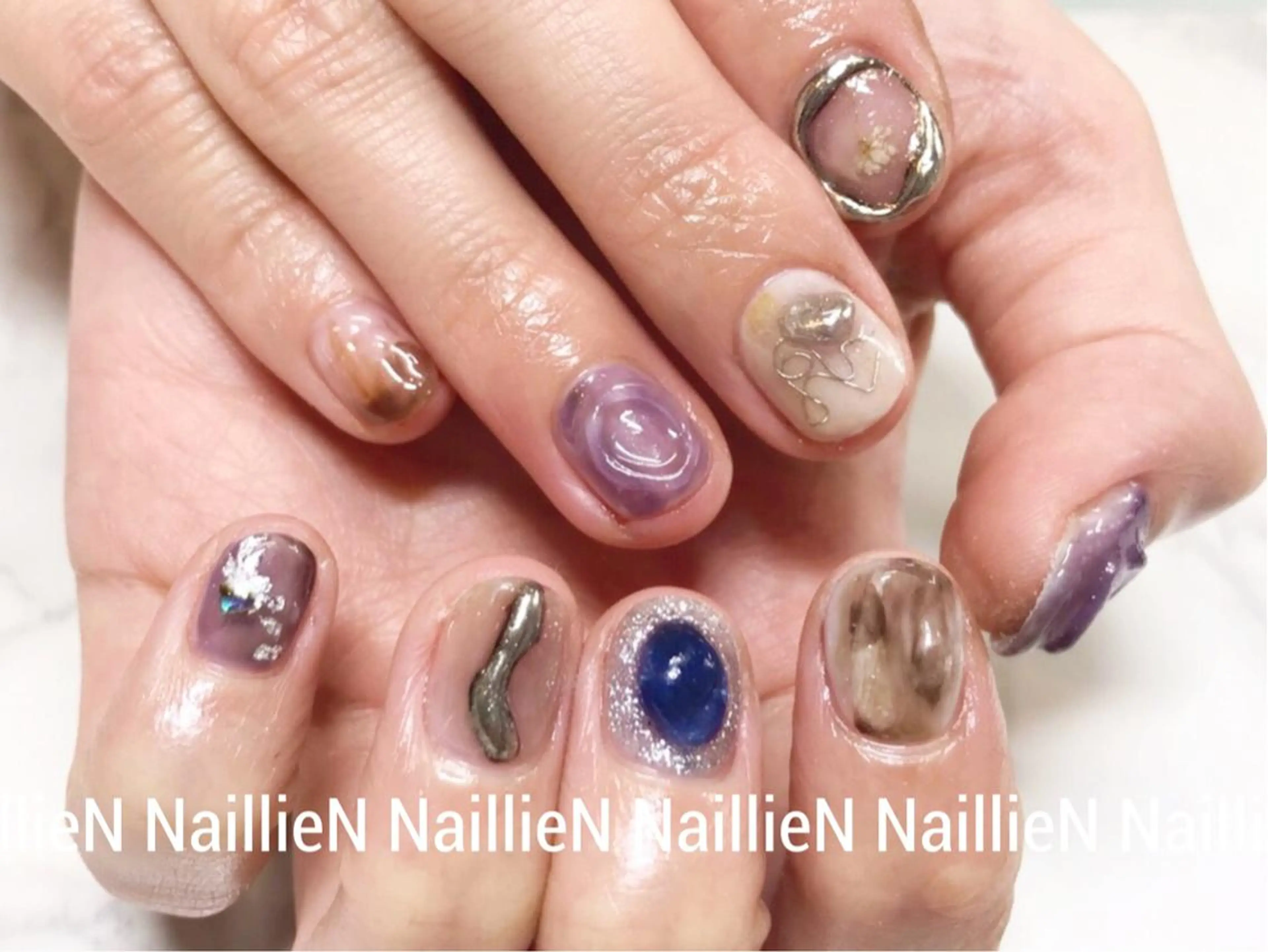 ネイル ニュアンスネイル Nail lieNのネイルデザイン