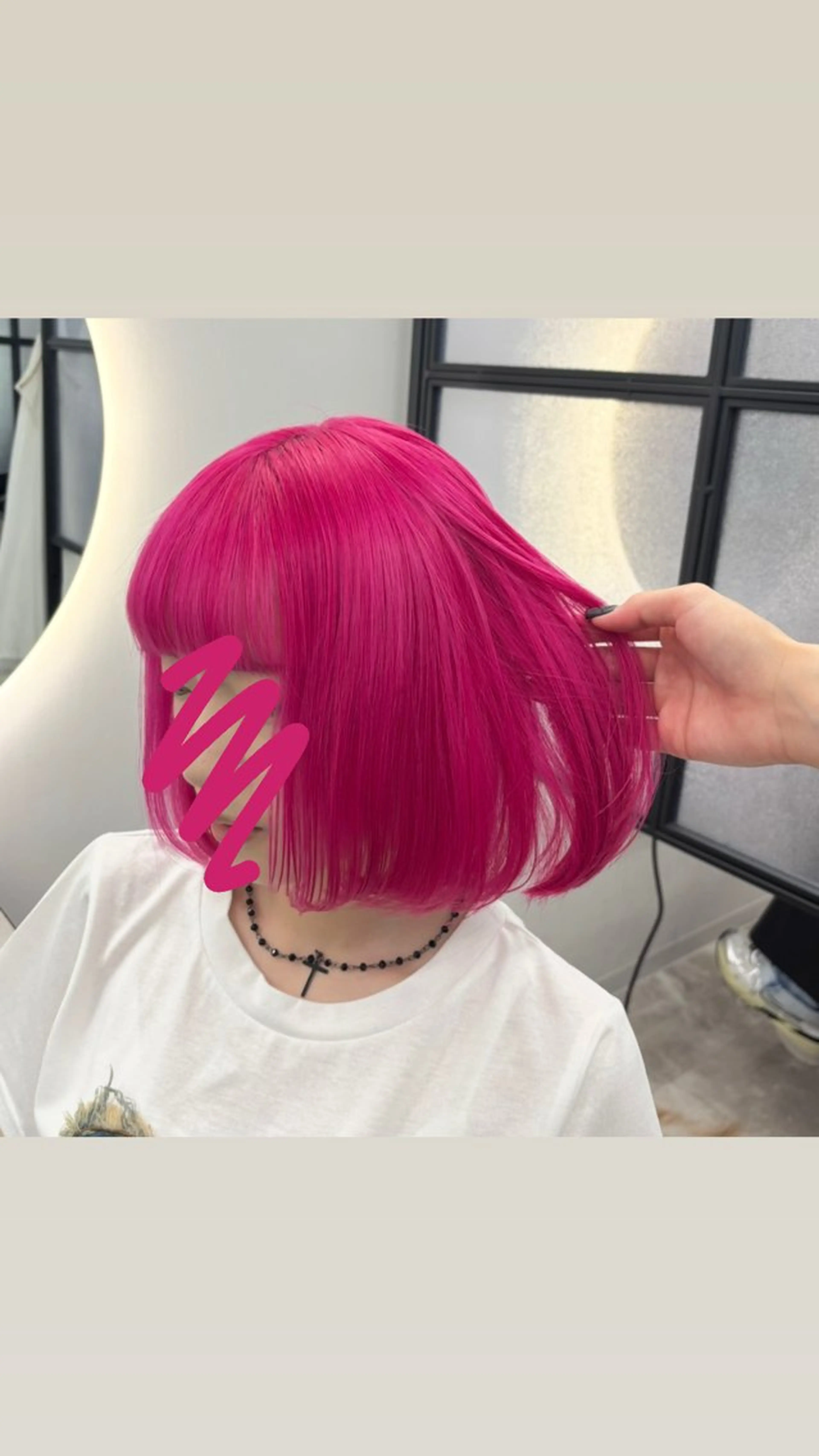 ミディアム カラー ヘアカラー Ren. 🦋デザインカラーのヘアスタイル