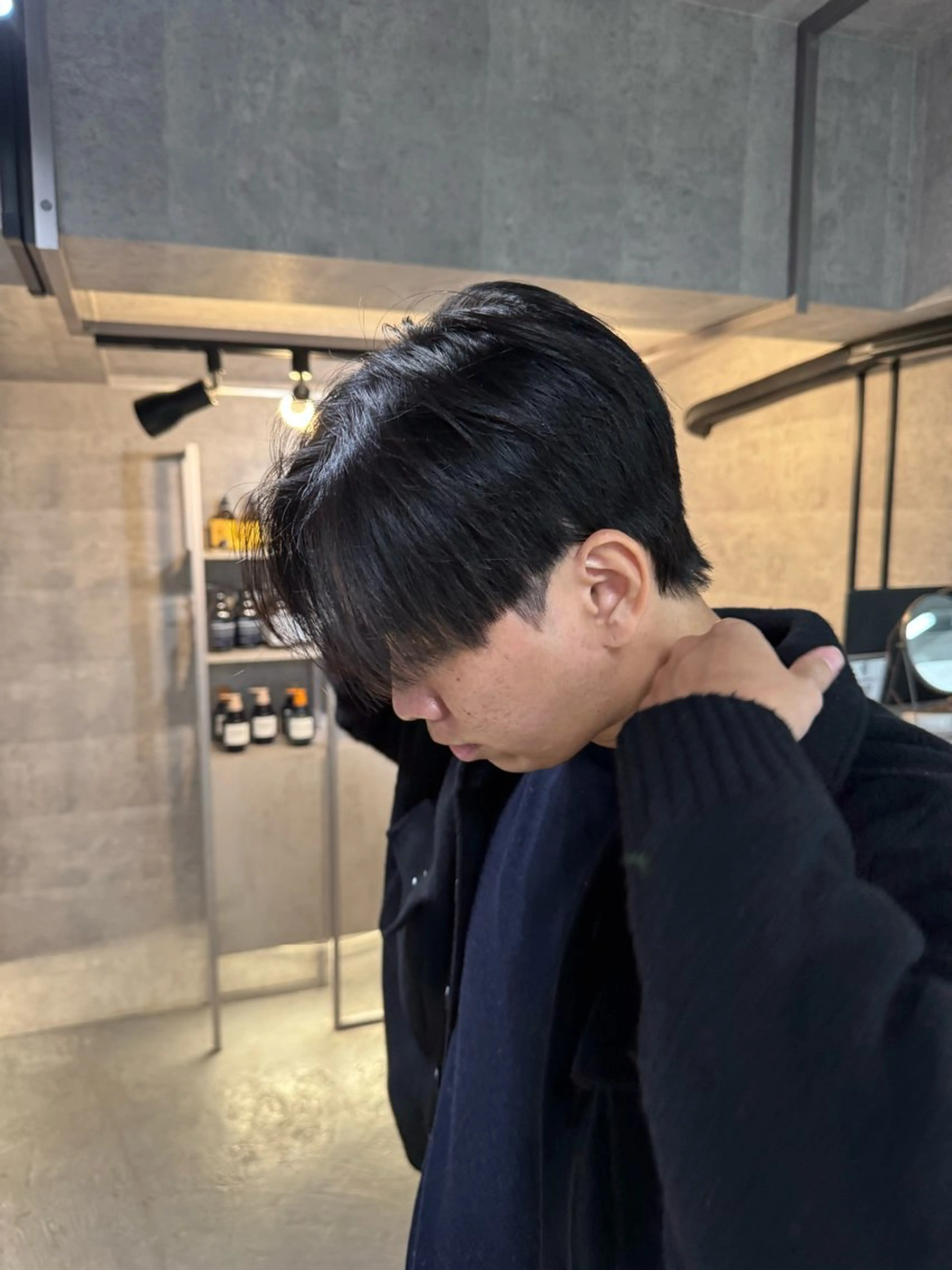 パーマ メンズ カット パーマ 縮毛矯正 あなたのお悩み改善" You"💚❤️💛のヘアスタイル