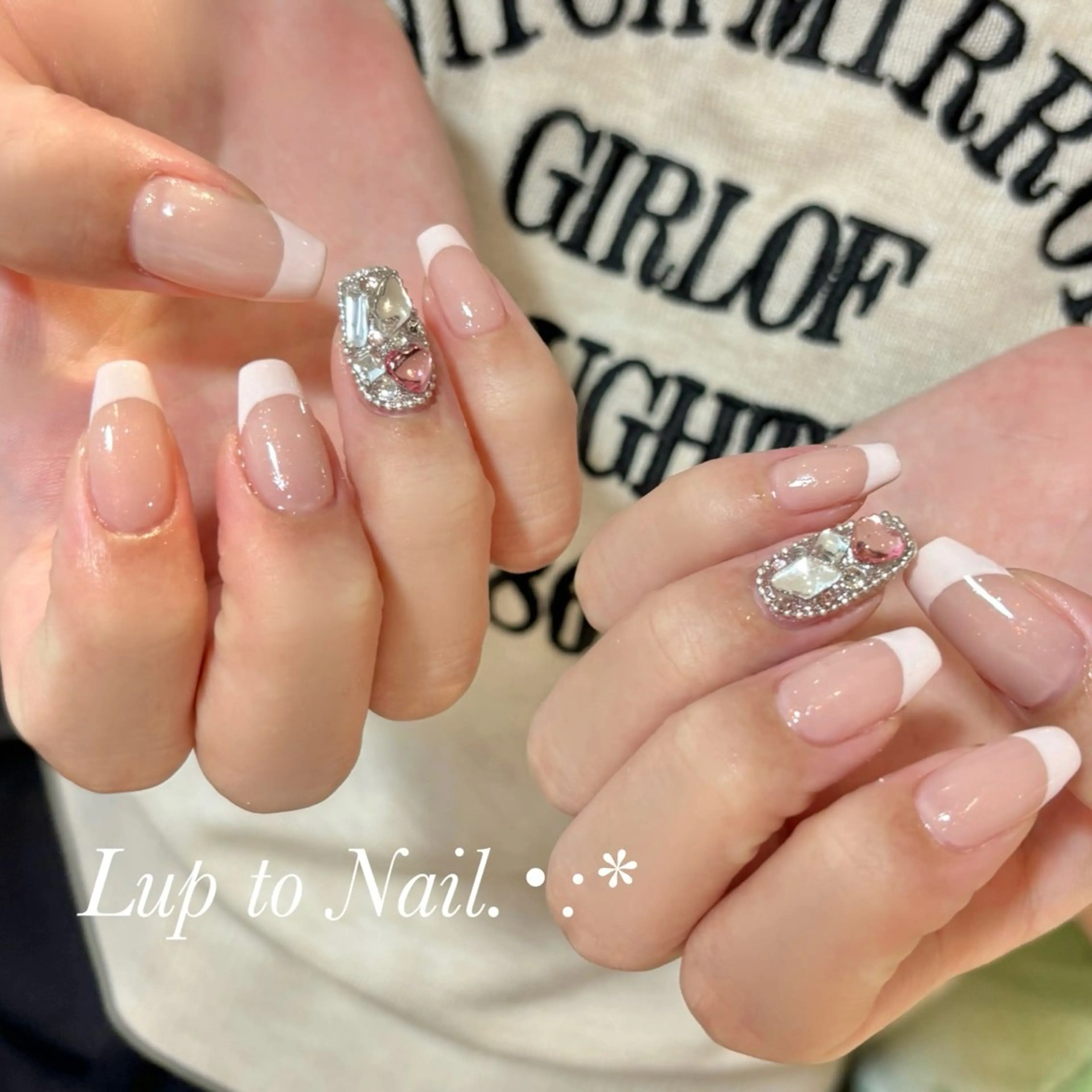 ネイル 春ネイル Lupto　Nail 【リップトゥネイル】のネイルデザイン