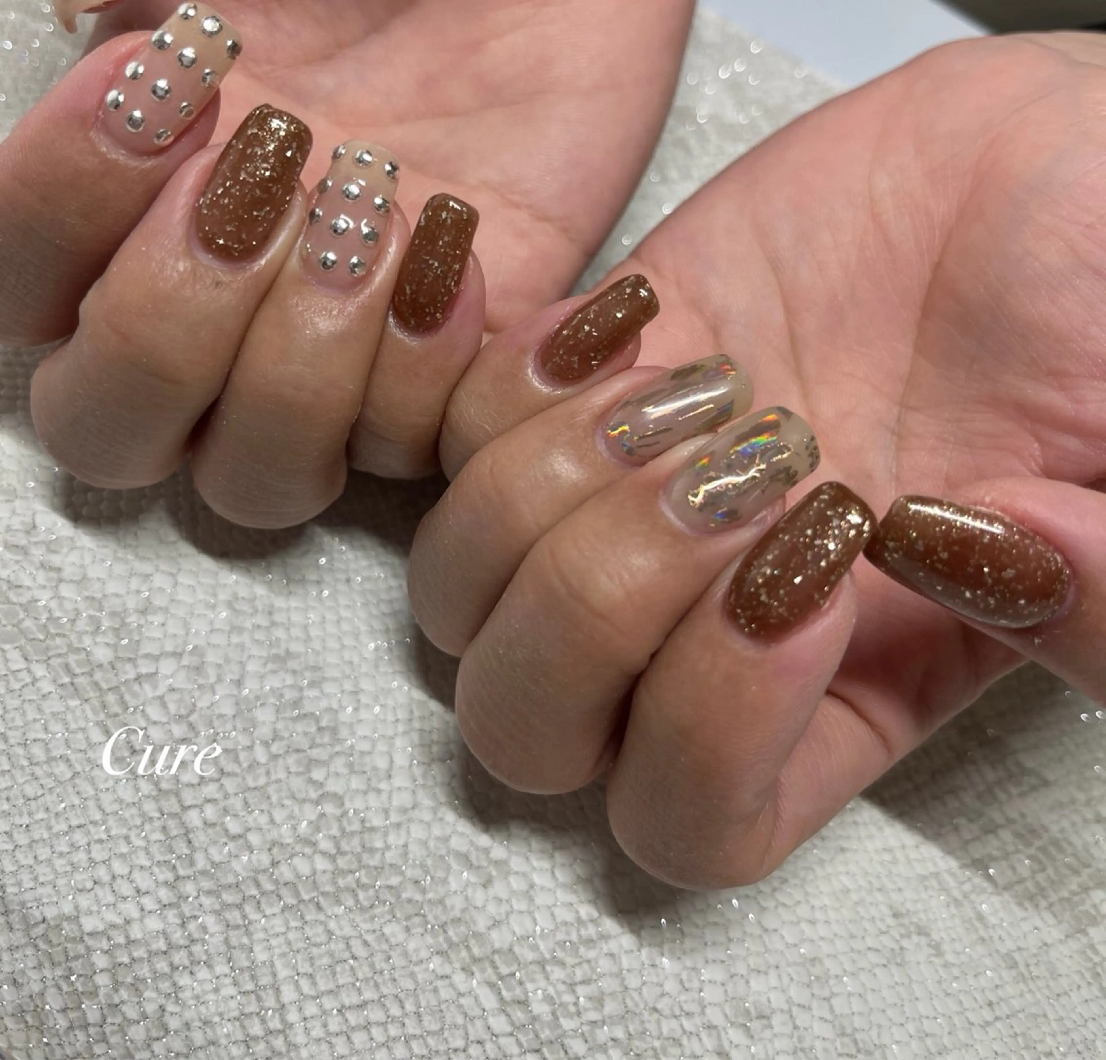 ネイル Nail&まつげエクステSalon Cure所属・岡本 奈央子のネイルデザイン