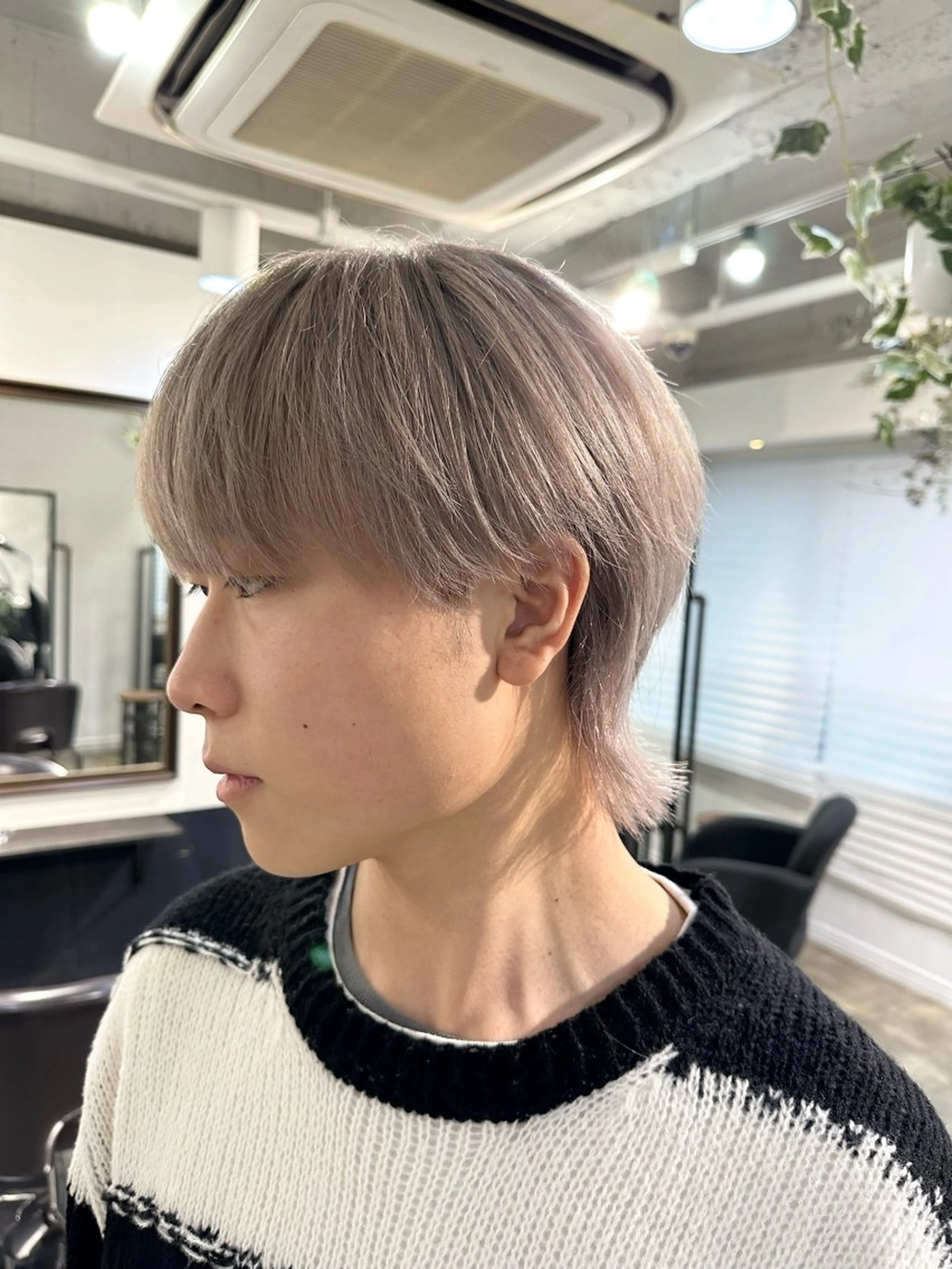 ショート カラー メンズ 【バレイヤージュ】 kentoのヘアスタイル