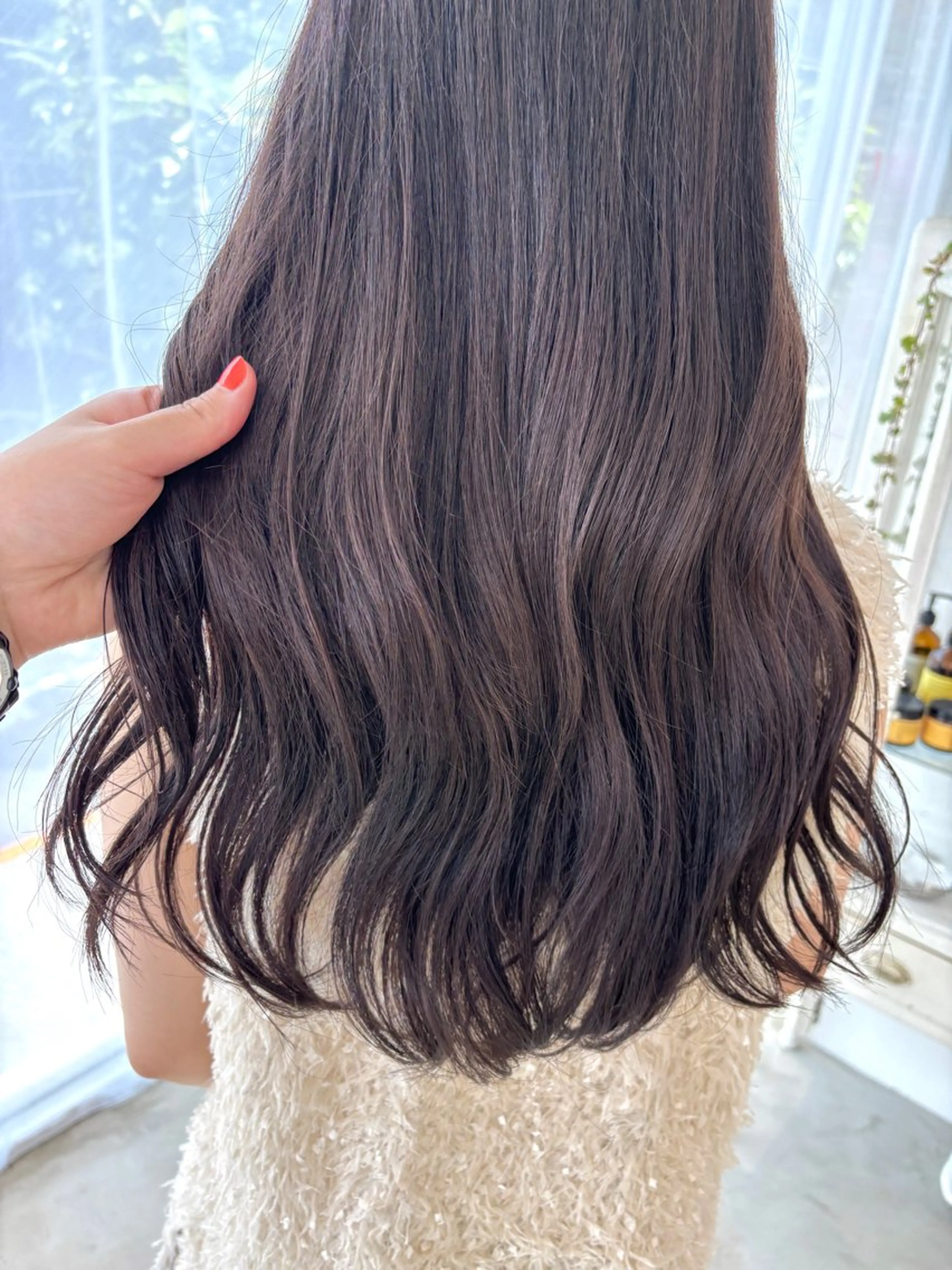 【新規ミニモ限定9.１０月クーポン】カット+ケアカラー+Owayフルトリートメント＋超音波アイロン🌱の写真