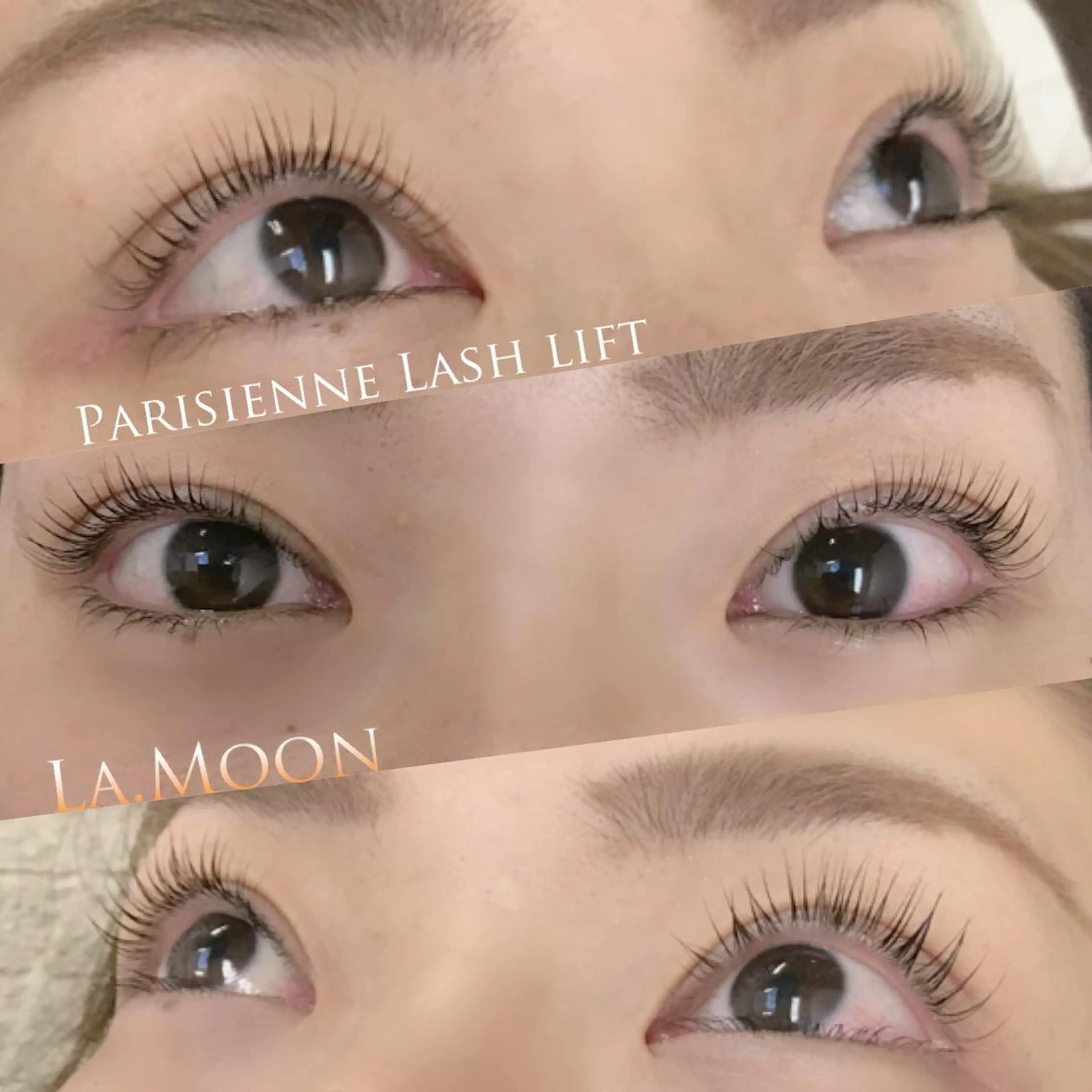 マツエク・マツパ パリジェンヌラッシュリフト La.Moon~eye lash&heir make~所属・ラムーン アイラッシュ&ヘアメのマツエク・マツパデザイン