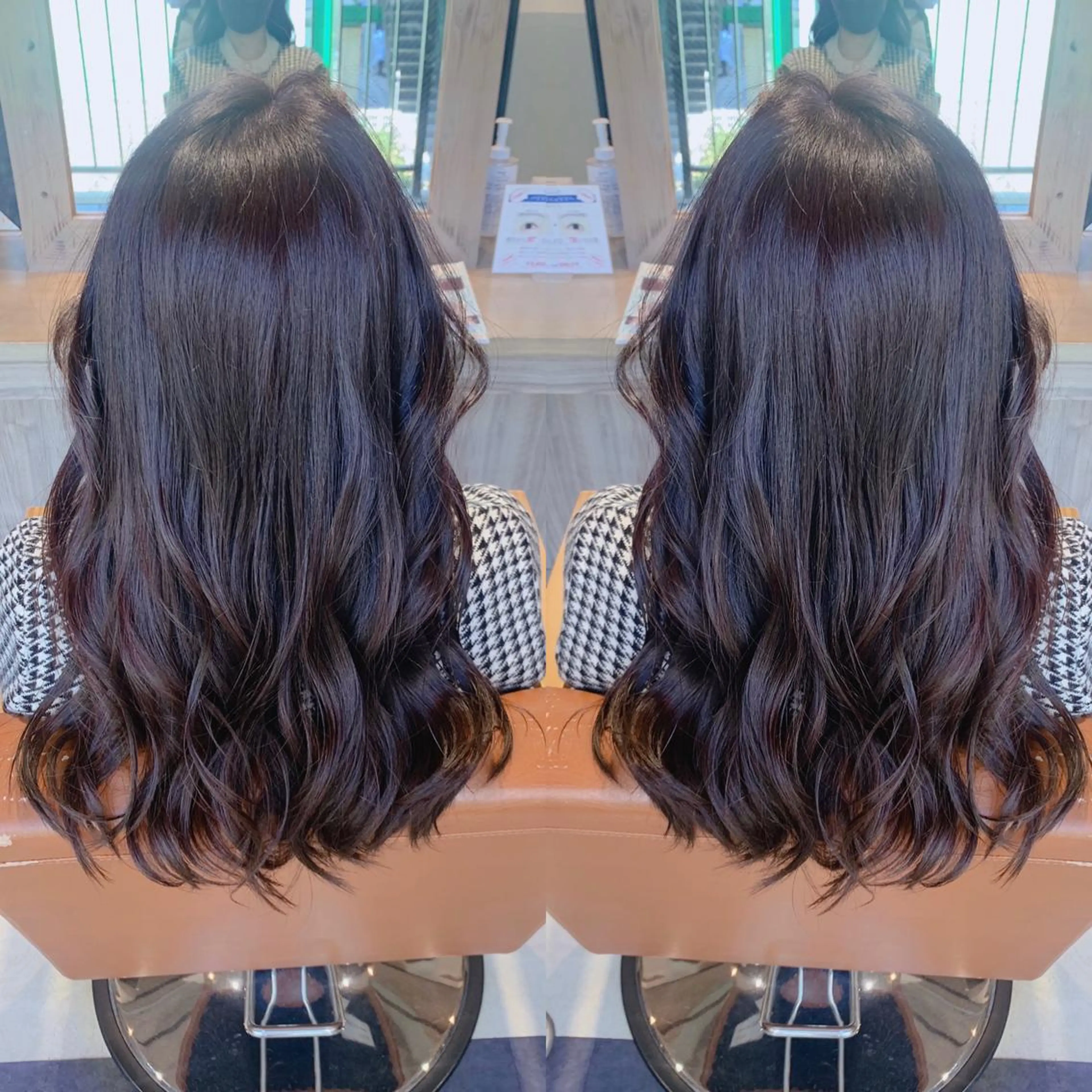 ロング カラー ラベンダーカラー ピンクカラー ピンクラベンダー 韓国🇰🇷 ✂︎hair 内田愛のヘアスタイル