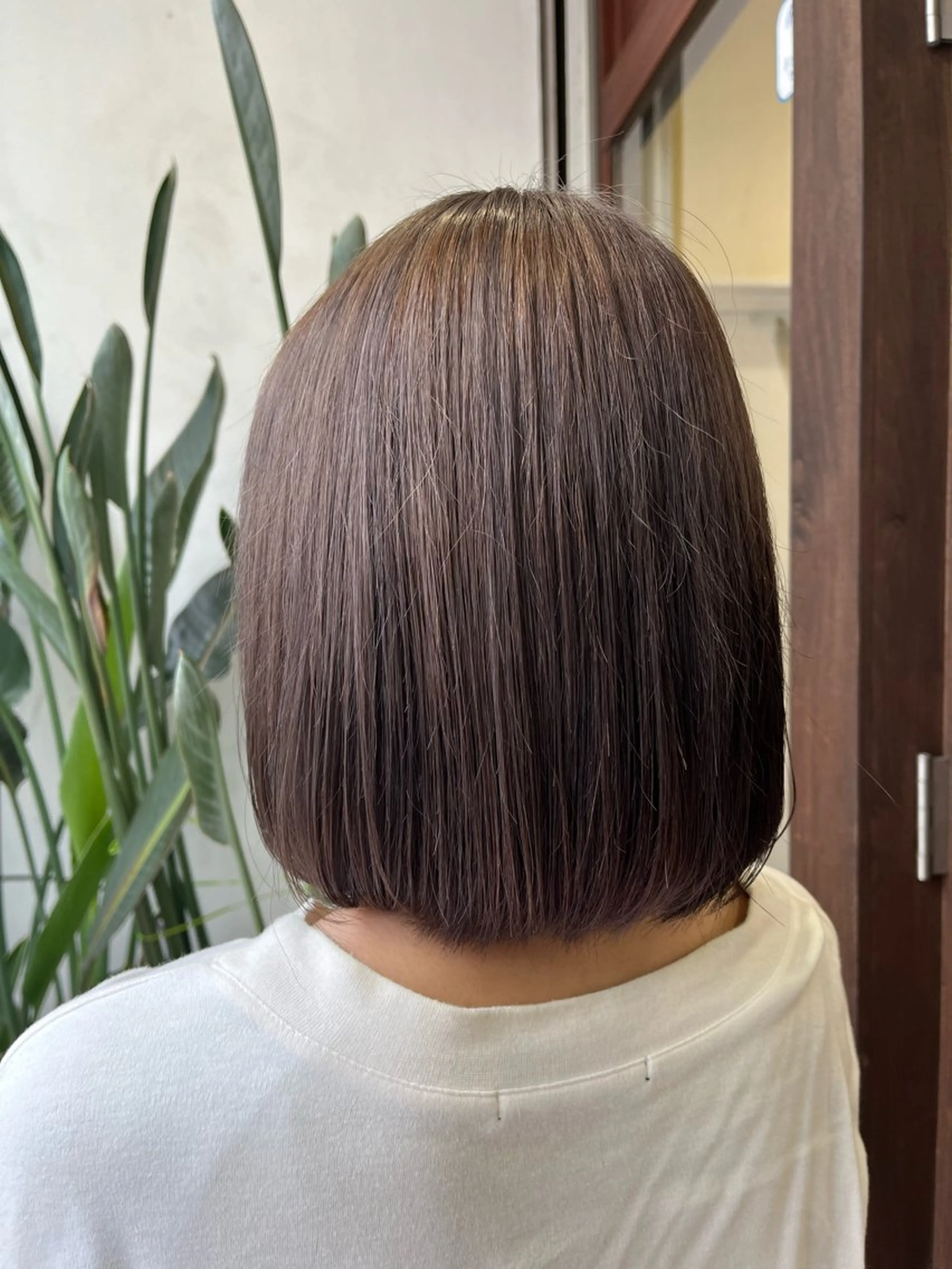 ショート カラー インナーカラー🩵 角田紗雪のヘアスタイル