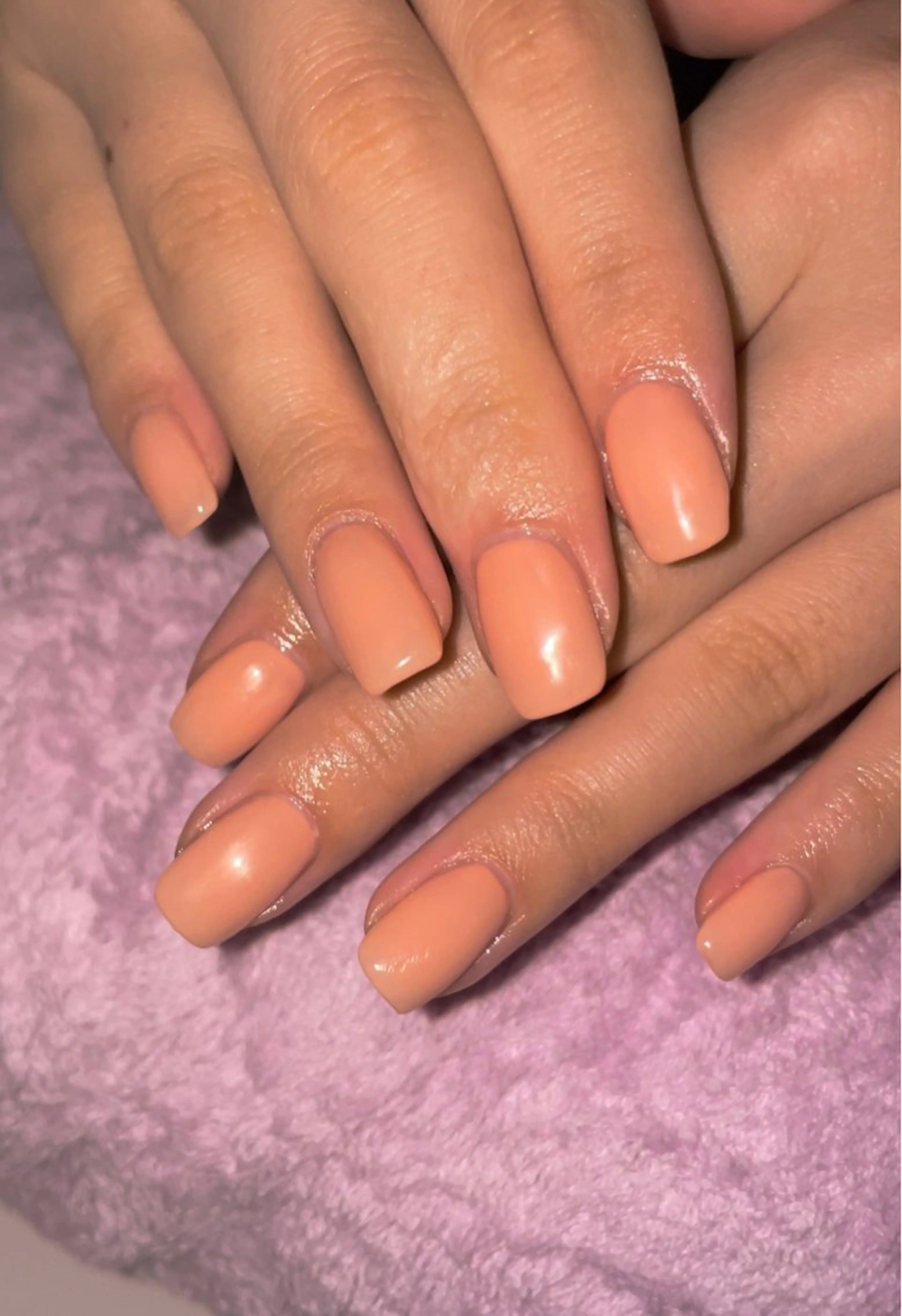 ネイル オフィスネイル ワンカラーネイル シンプルネイル Ri-e's nailのネイルデザイン
