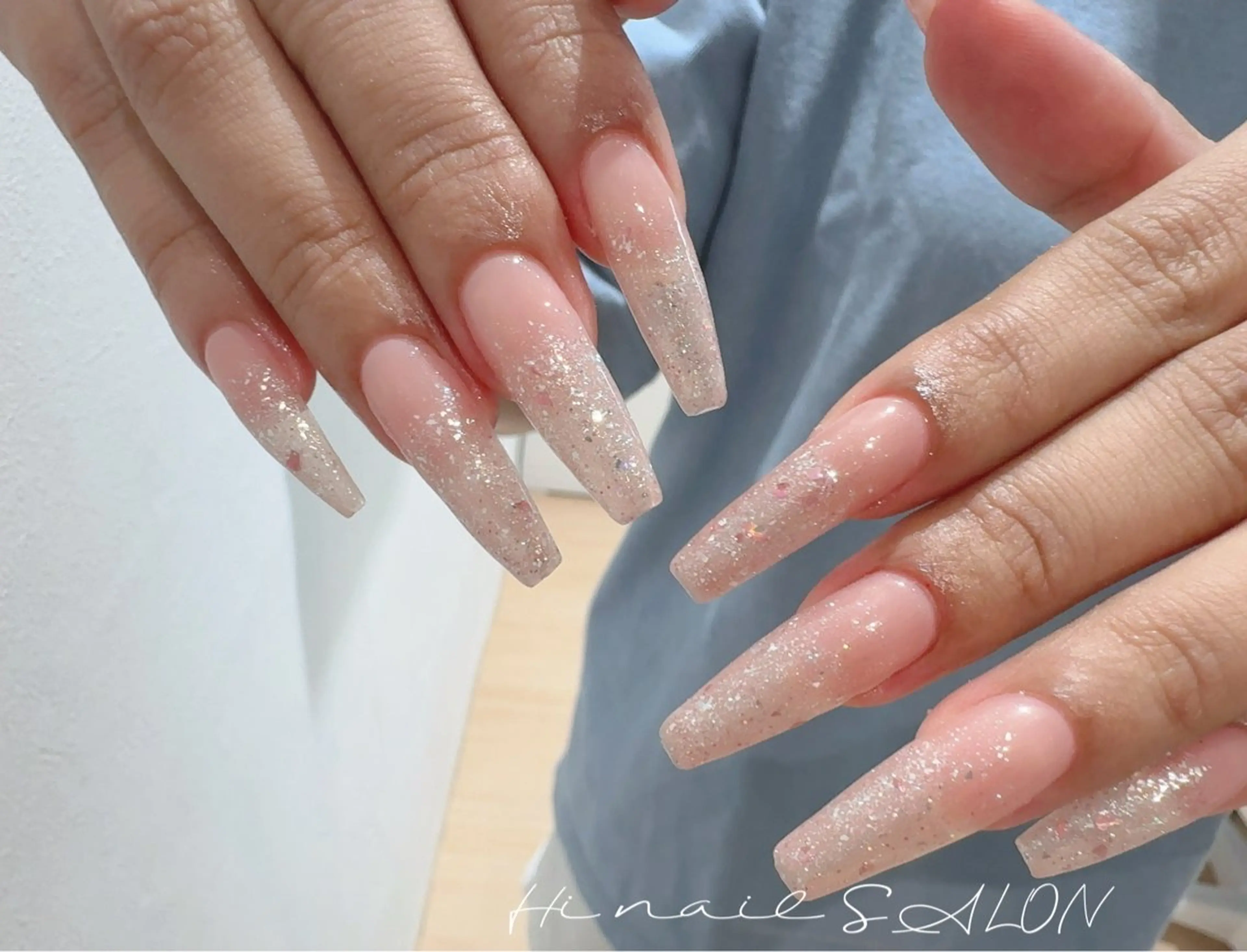 ネイル チークネイル フラッシュネイル フレンチネイル 韓国ネイル マグネットネイル ハンドネイル Hi nail 池袋東口のネイルデザイン