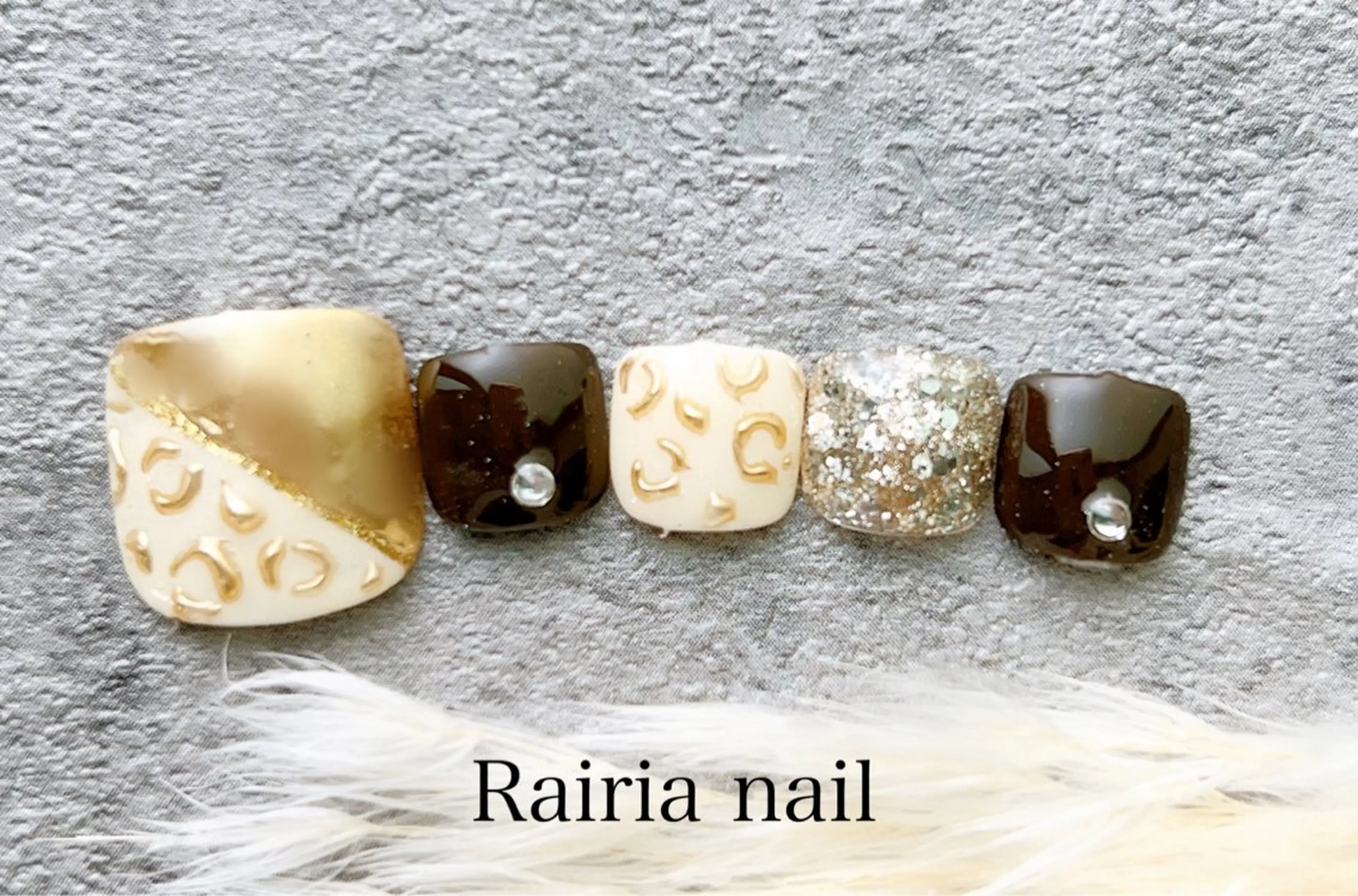 ネイル アートネイル ジェルネイル 持ち込み ニュアンスネイル パラジェル Rairia nail本八幡店のネイルデザイン