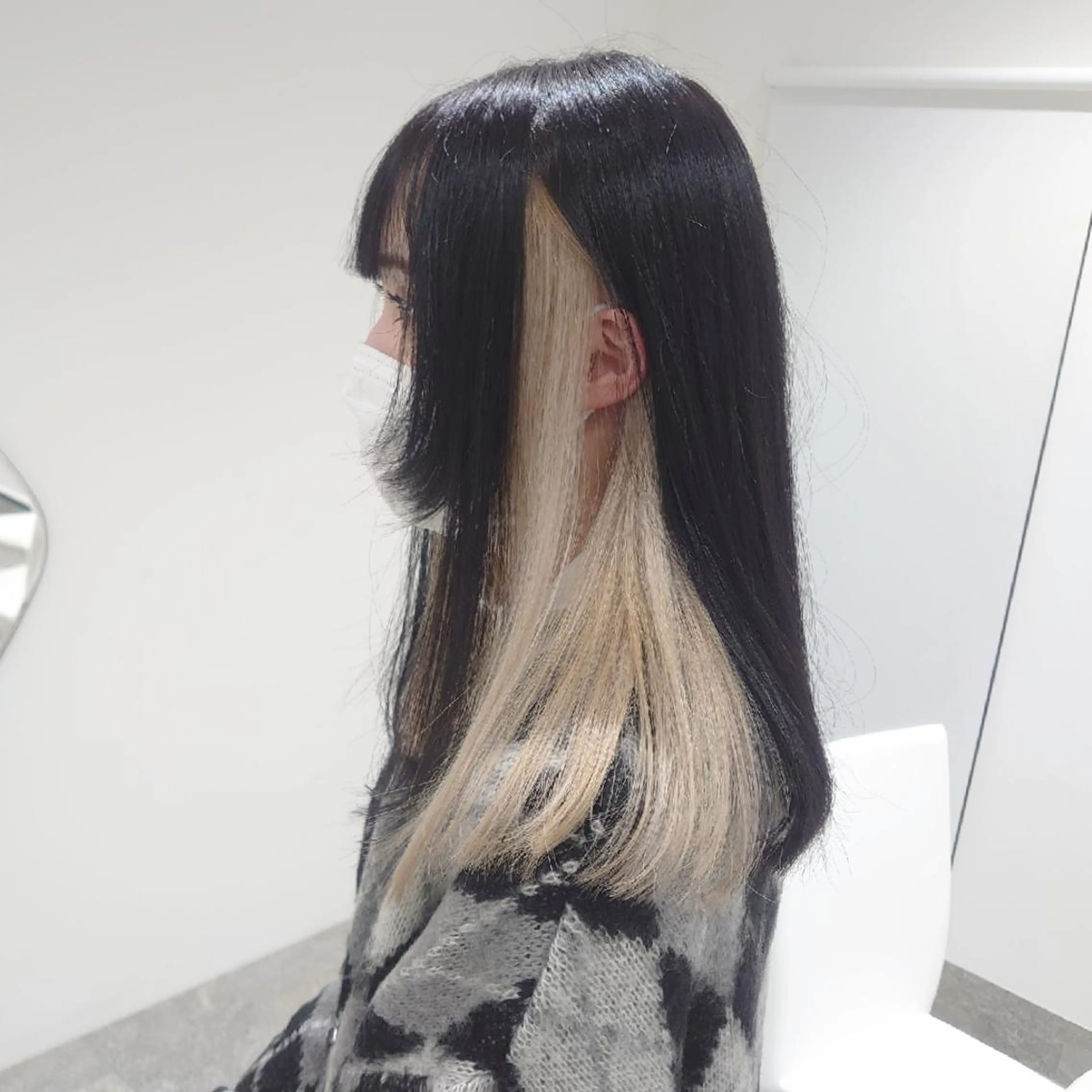 セミロング カラー カット ヘアカラー E Komo hair所属・Wow❕E Komo hair 永井一輝のヘアスタイル