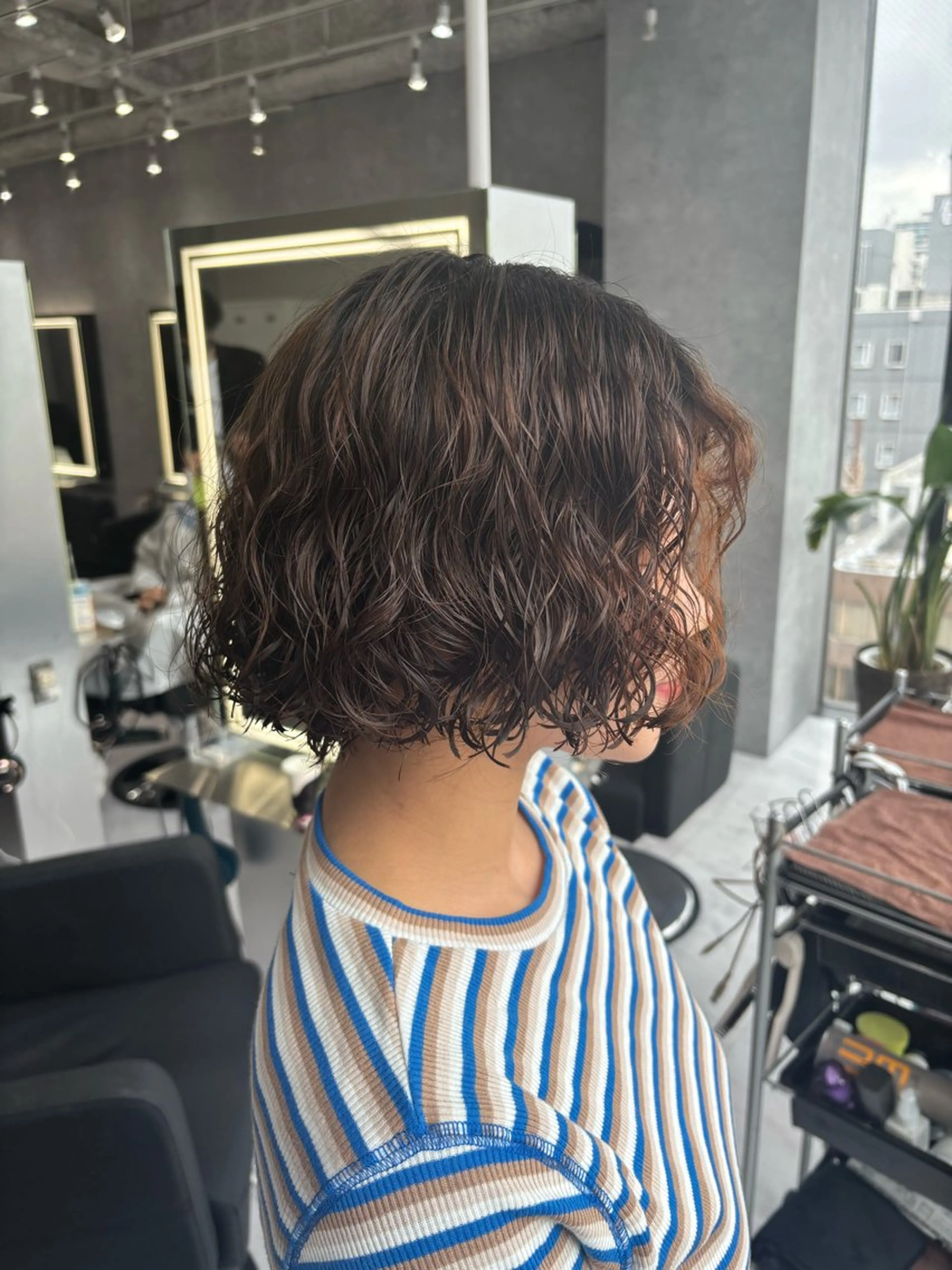 パーマ カット パーマ 山田 瑛司のヘアスタイル