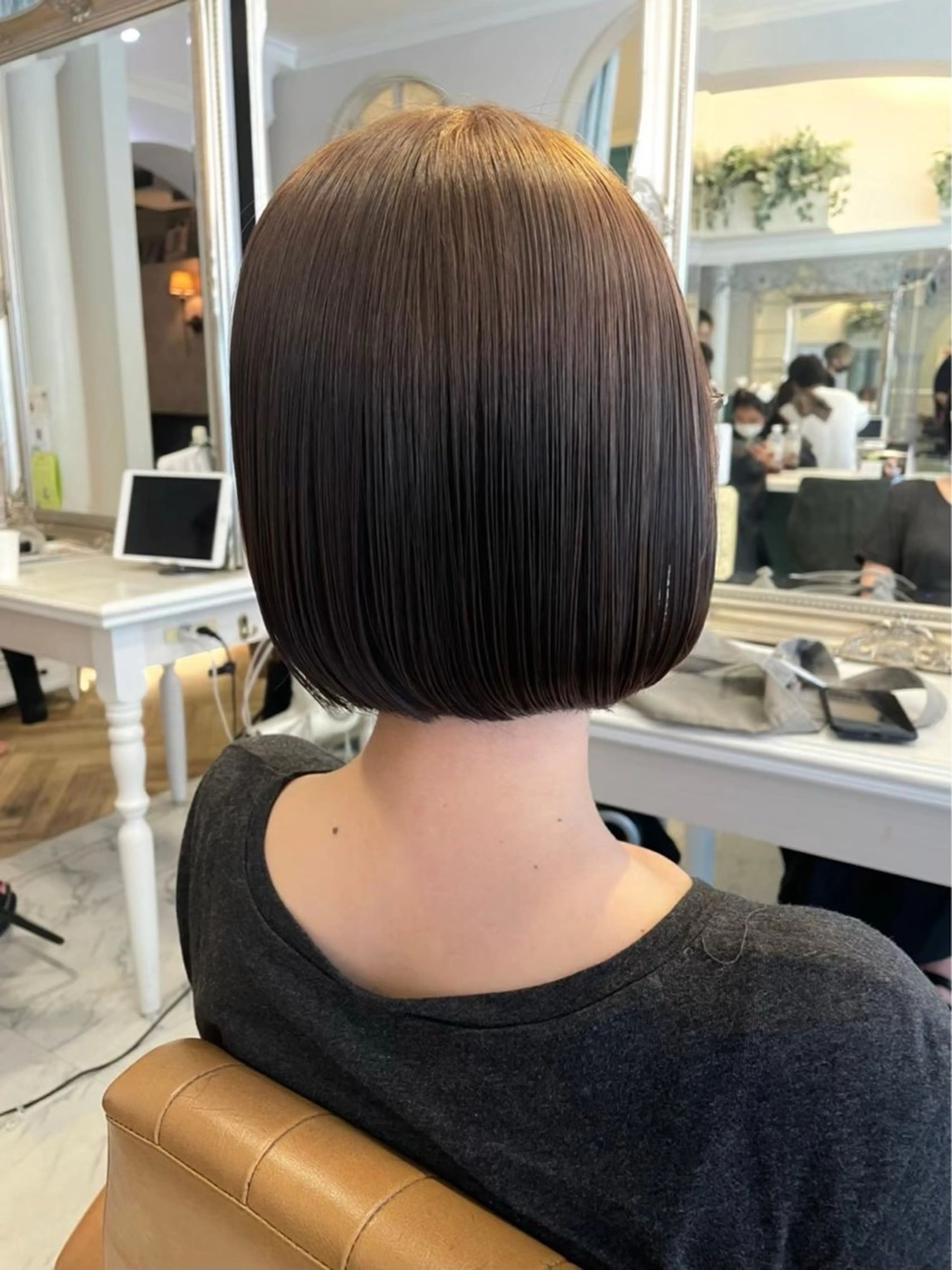 美髪縮毛矯正🧚🏼‍♀️💫【❤️bob、shortの方限定メニュー❤️】＋内部補修トリートメント付き🧖🏼‍♀️の写真