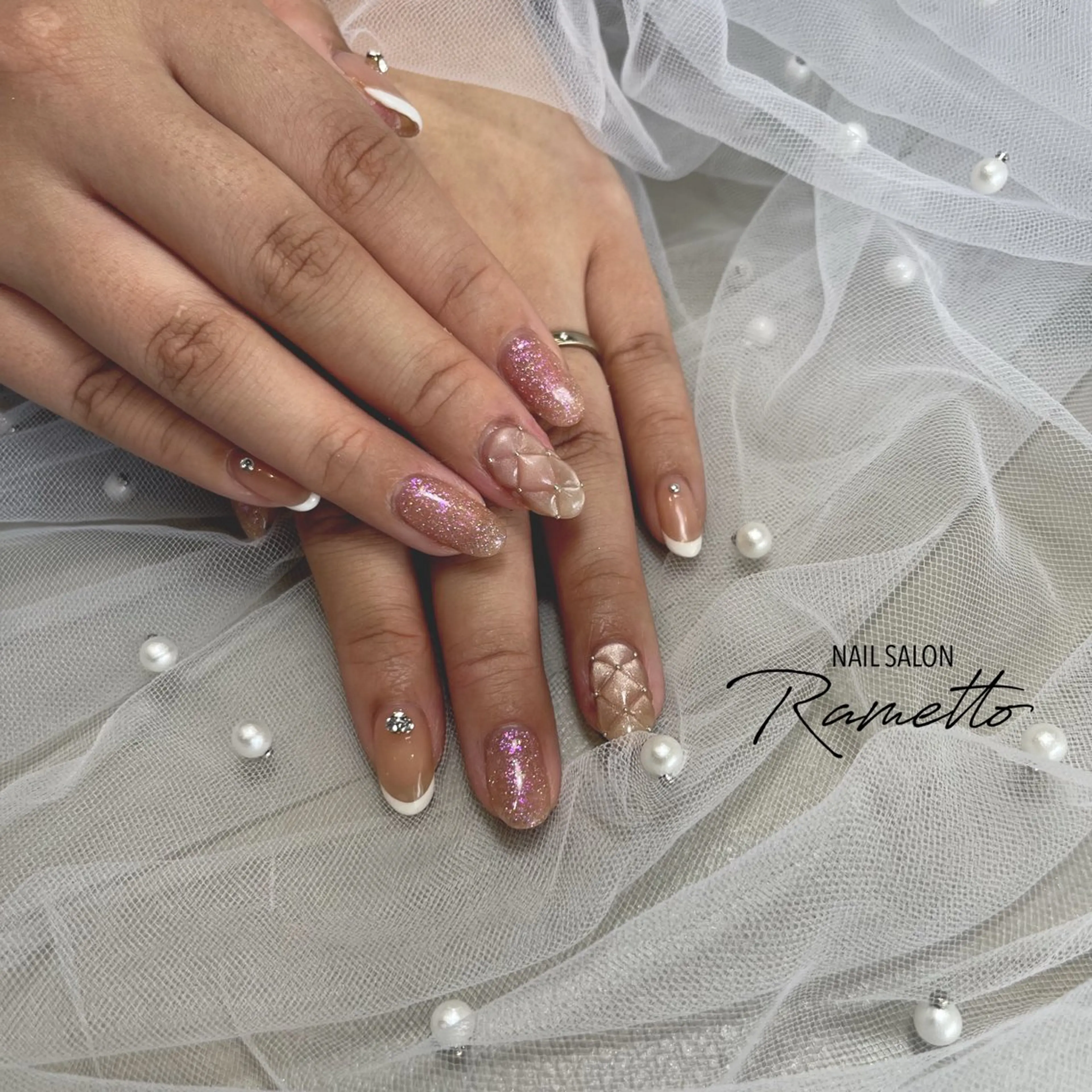 ネイル ハンドネイル NAILSALON Ramettoのネイルデザイン