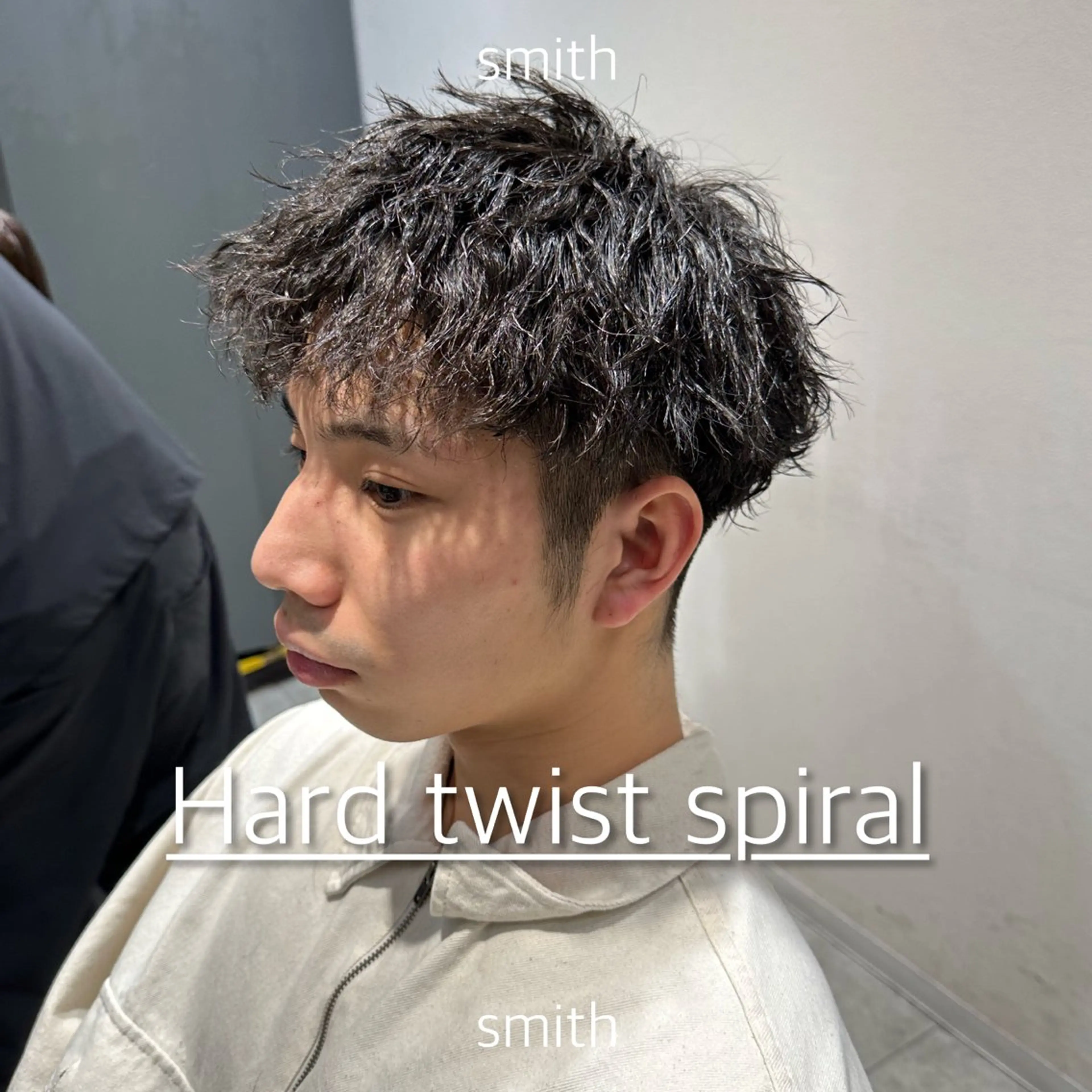 パーマ メンズ カット パーマ トリートメント メンズパーマ特化 Gakutoのヘアスタイル