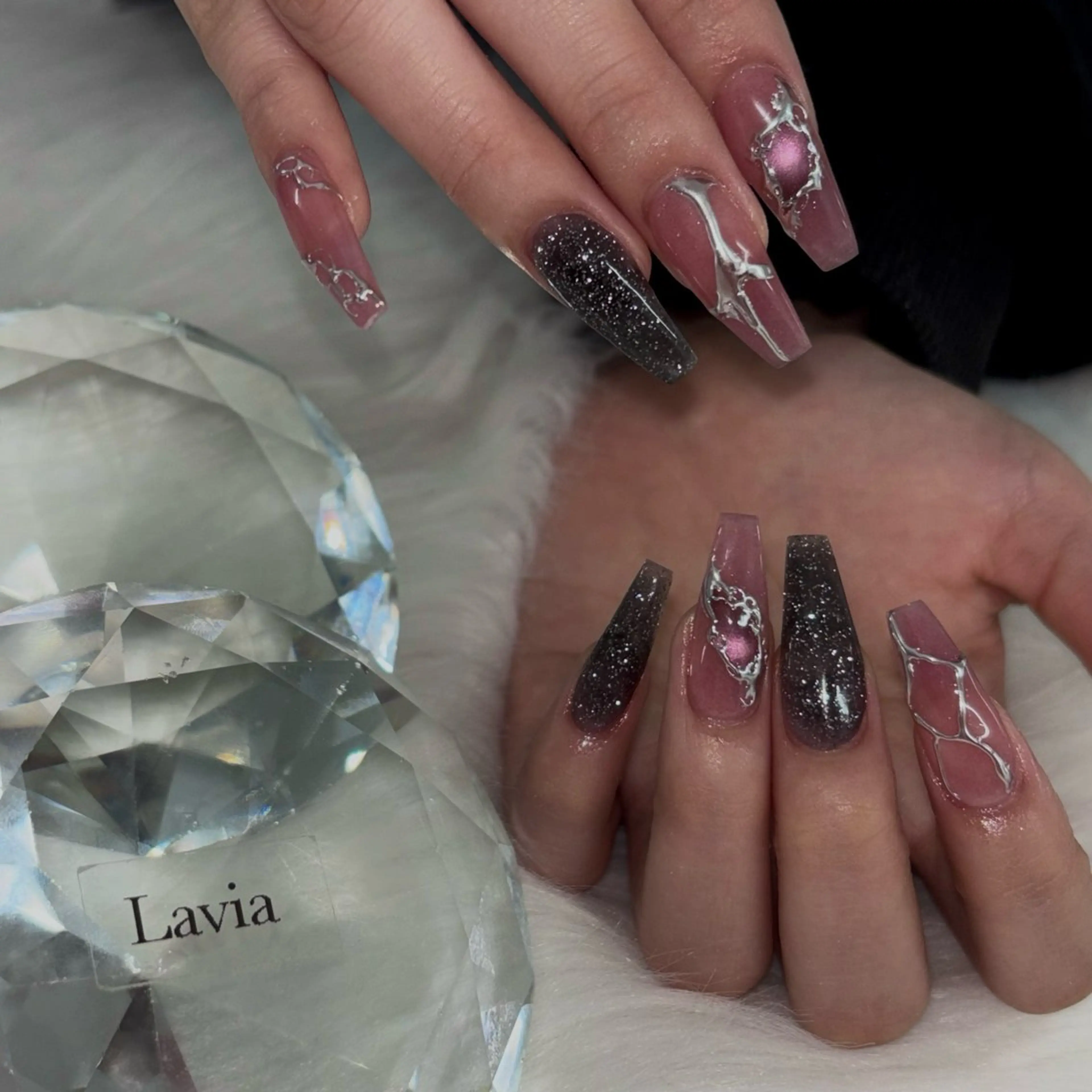 ネイル ハンドネイル nail salon Lavia所属・Lavia🎀 kahoのネイルデザイン