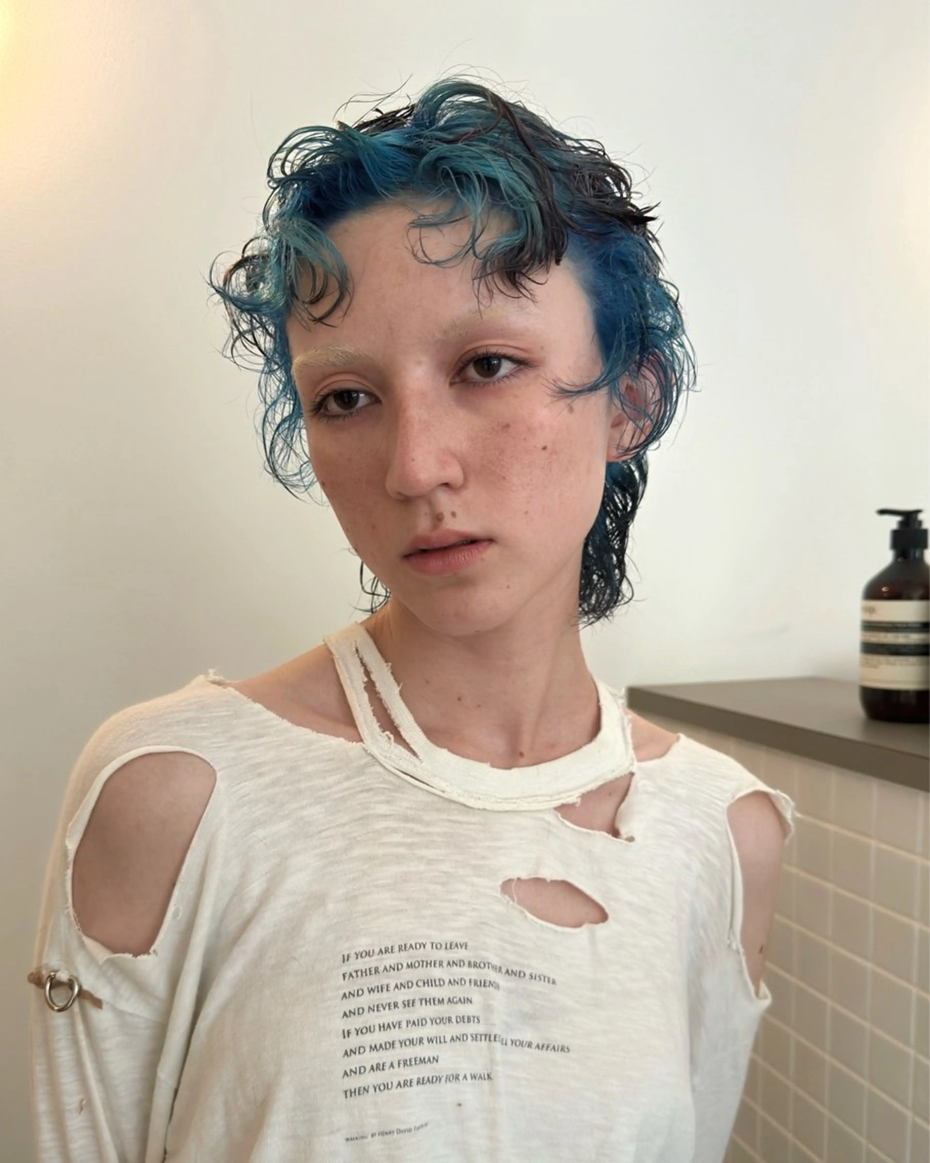 ショート カラー カット ヘアカラー トリートメント ブリーチ/似合わせ Kaito🦕/栄のヘアスタイル