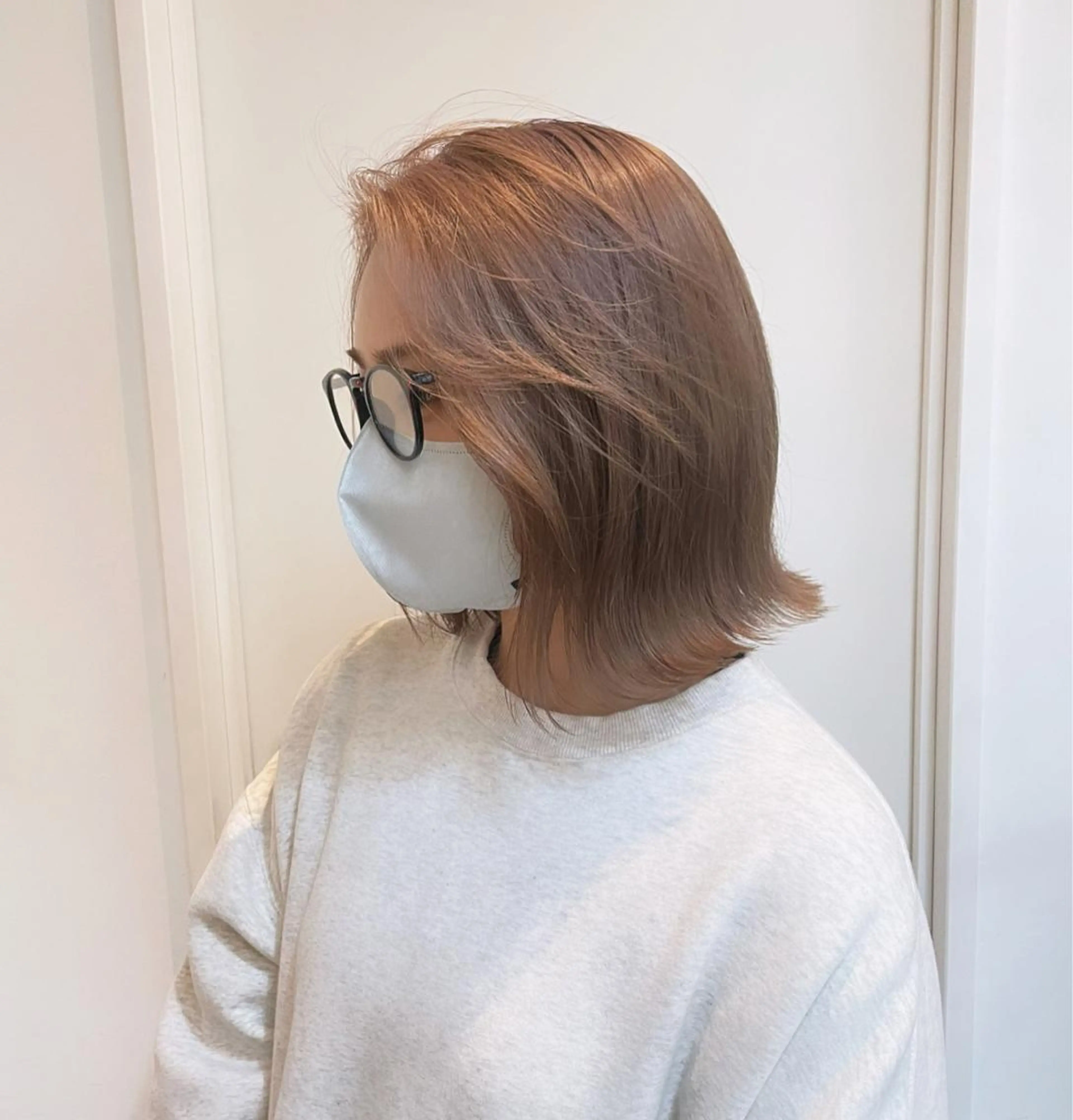 ミディアム カラー ヘアカラー トリートメント ヘアセット Go to day渋谷sol店所属・🟧オシャレ女子多数 アツシ🟧のヘアスタイル