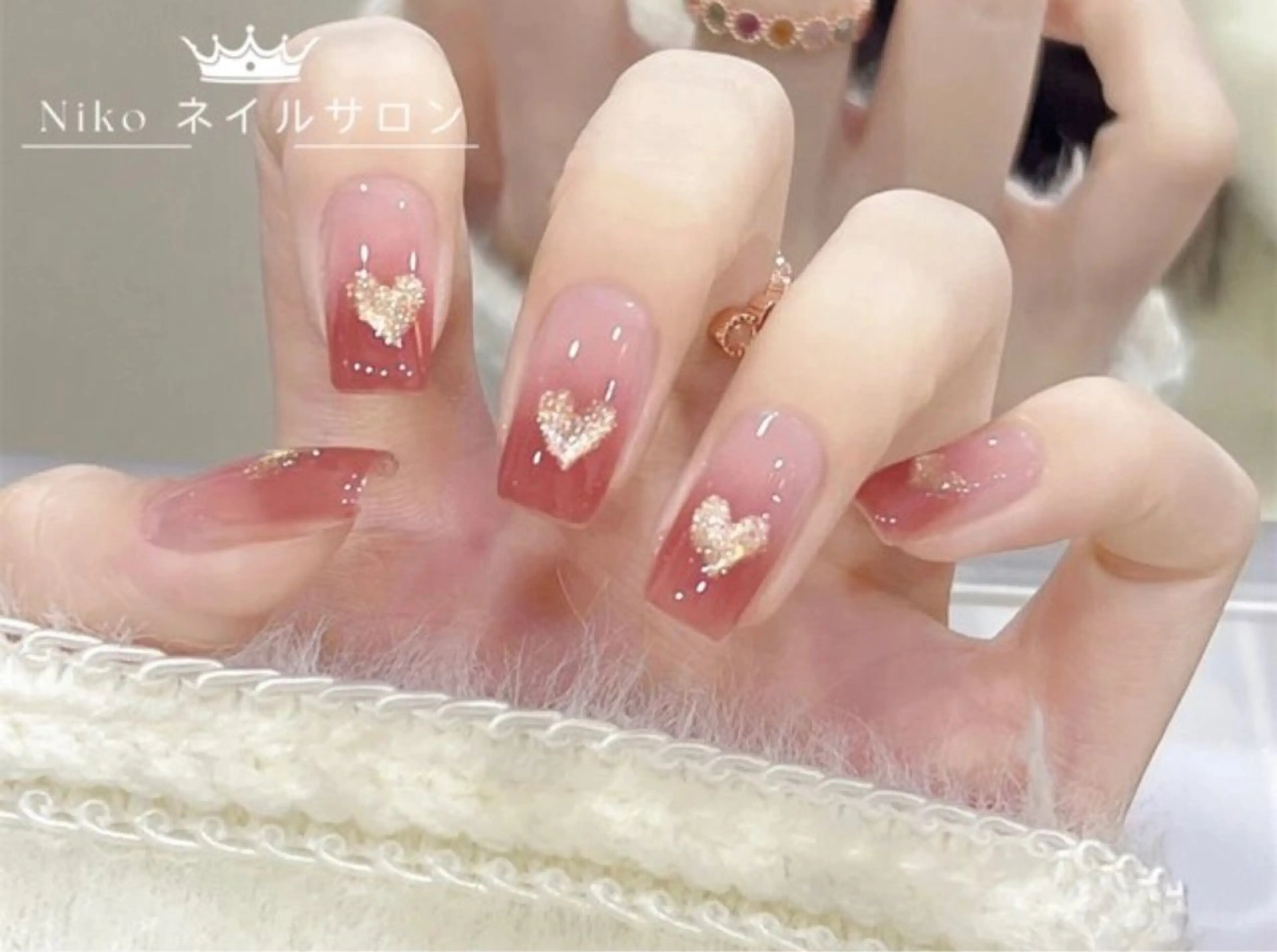 ネイル チークネイル 長さ出し フットネイル フレンチネイル ジェルネイル Nikoネイルサロン 上野店のネイルデザイン