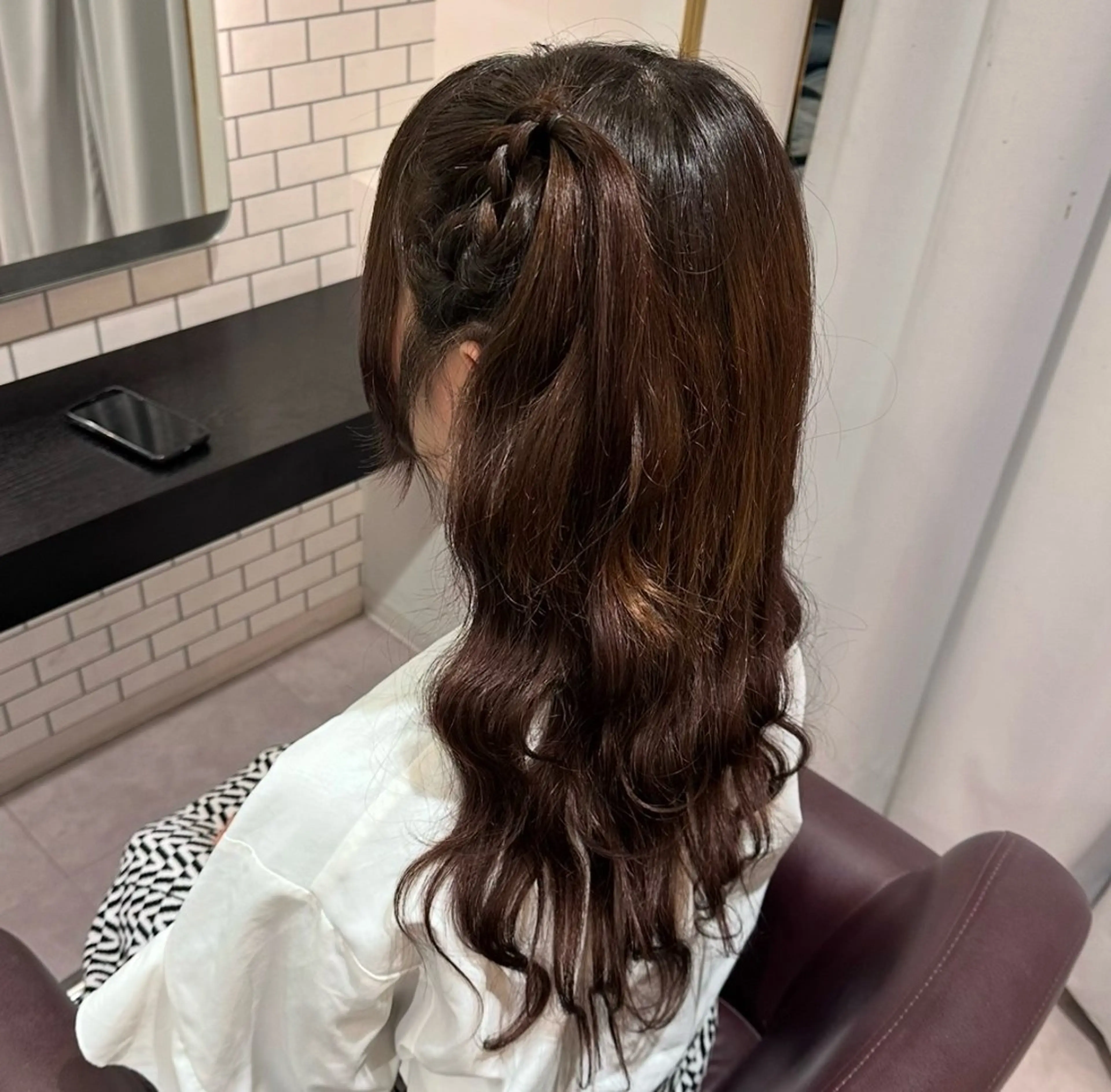 ロング ヘアアレンジ ヘアセット 🎀ヘアアレンジ 🎀ななみのヘアスタイル